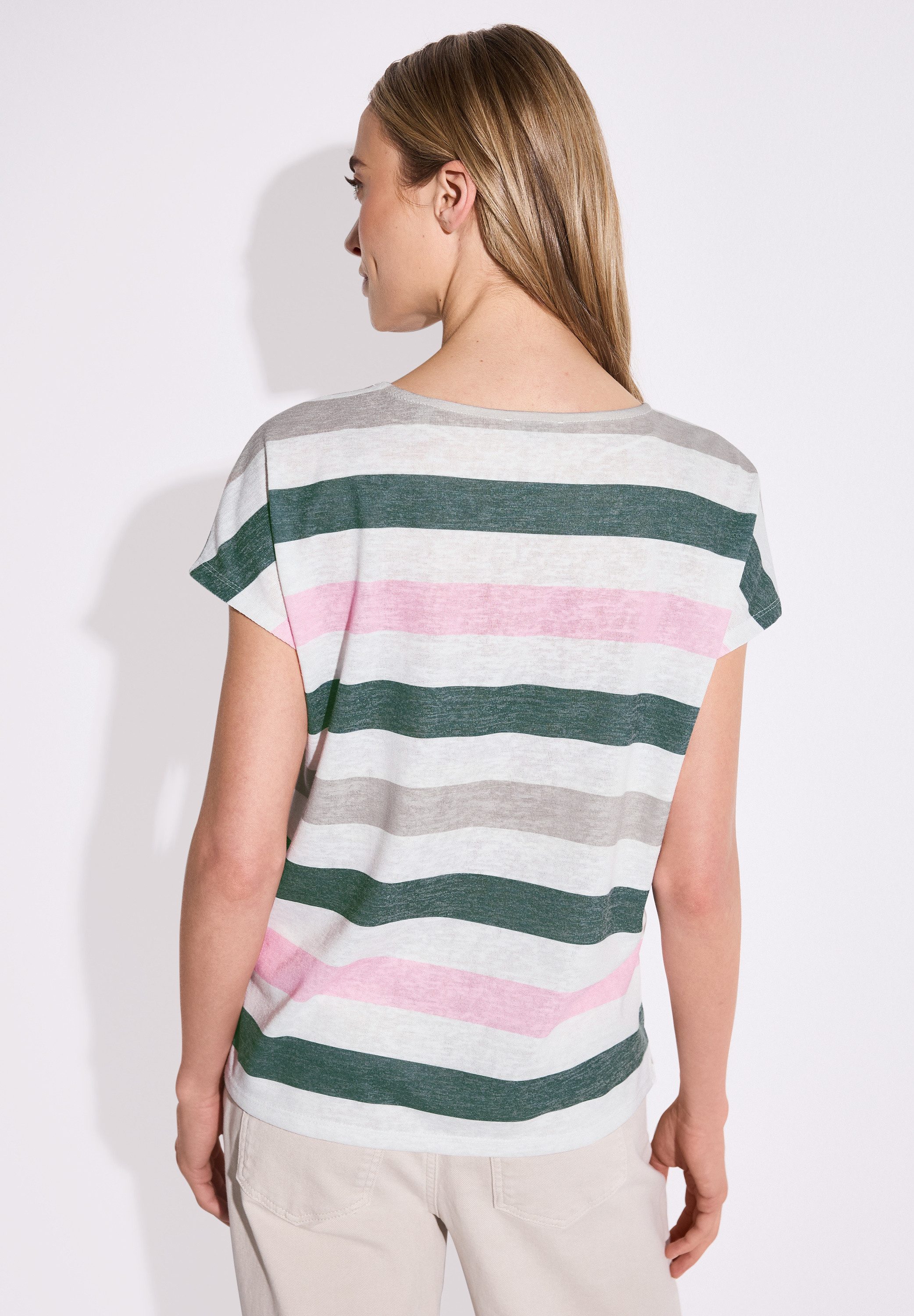 STREET ONE Shirttop met streepmotief