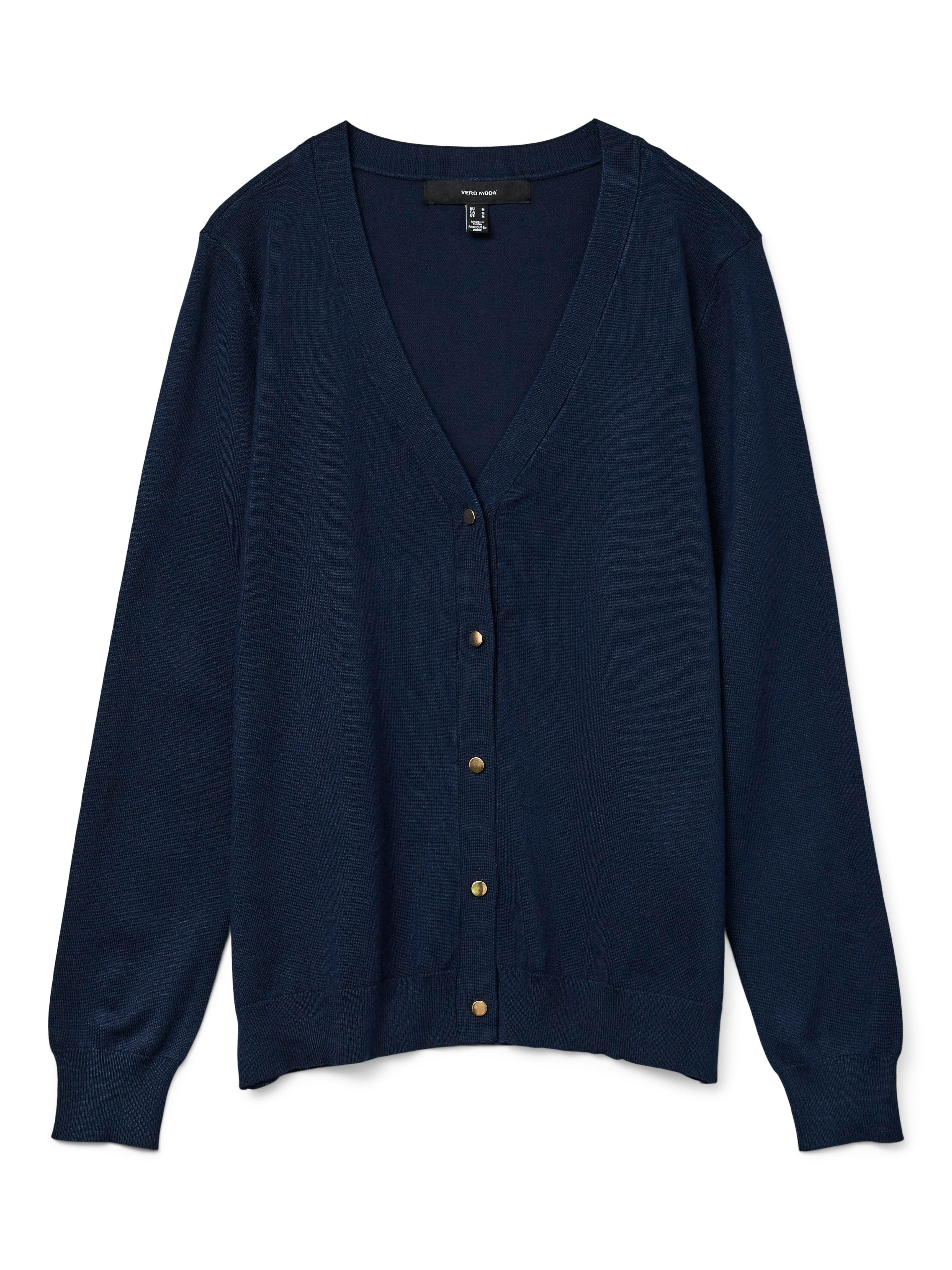 Vero Moda Vest VMSILJE LS V-NECK CARDIGAN GA NOOS