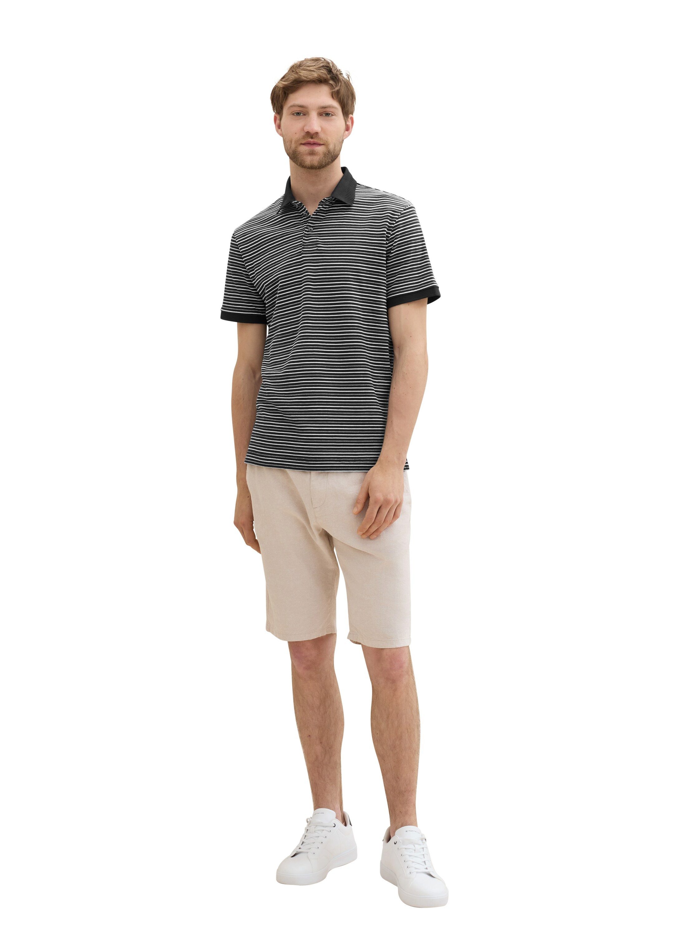 Tom Tailor Poloshirt in streep-look
