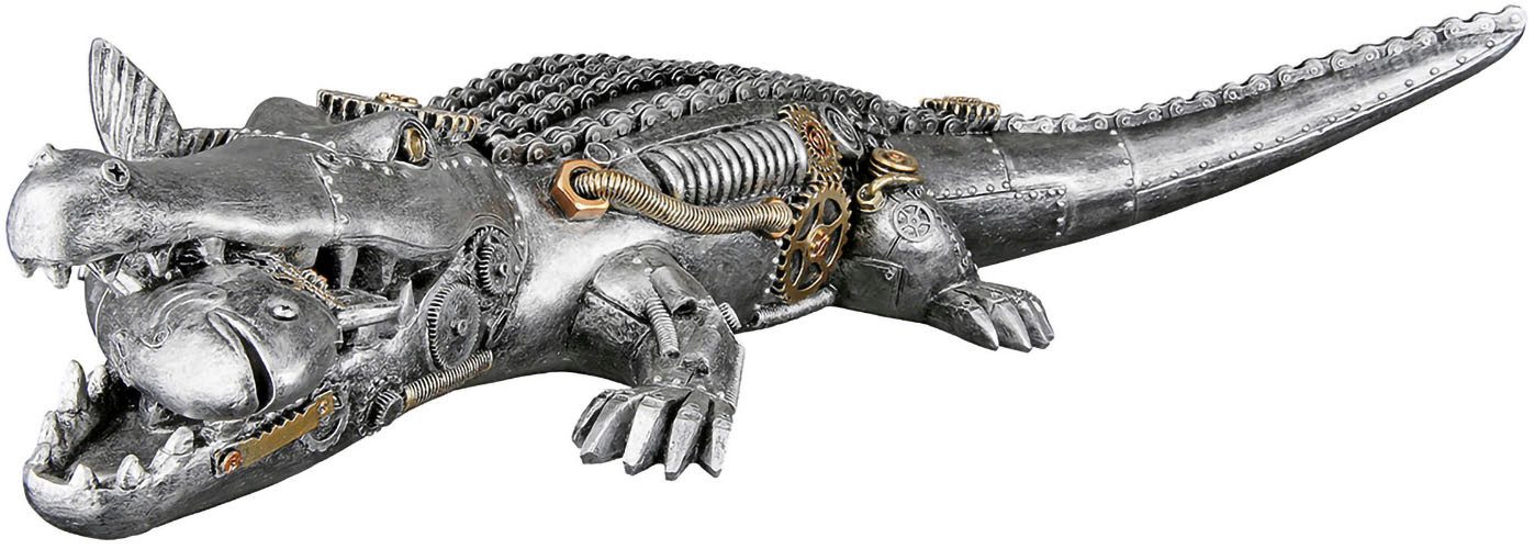 Casablanca by Gilde Dierfiguur Sculptuur "Steampunk krokodil" (1 stuk)