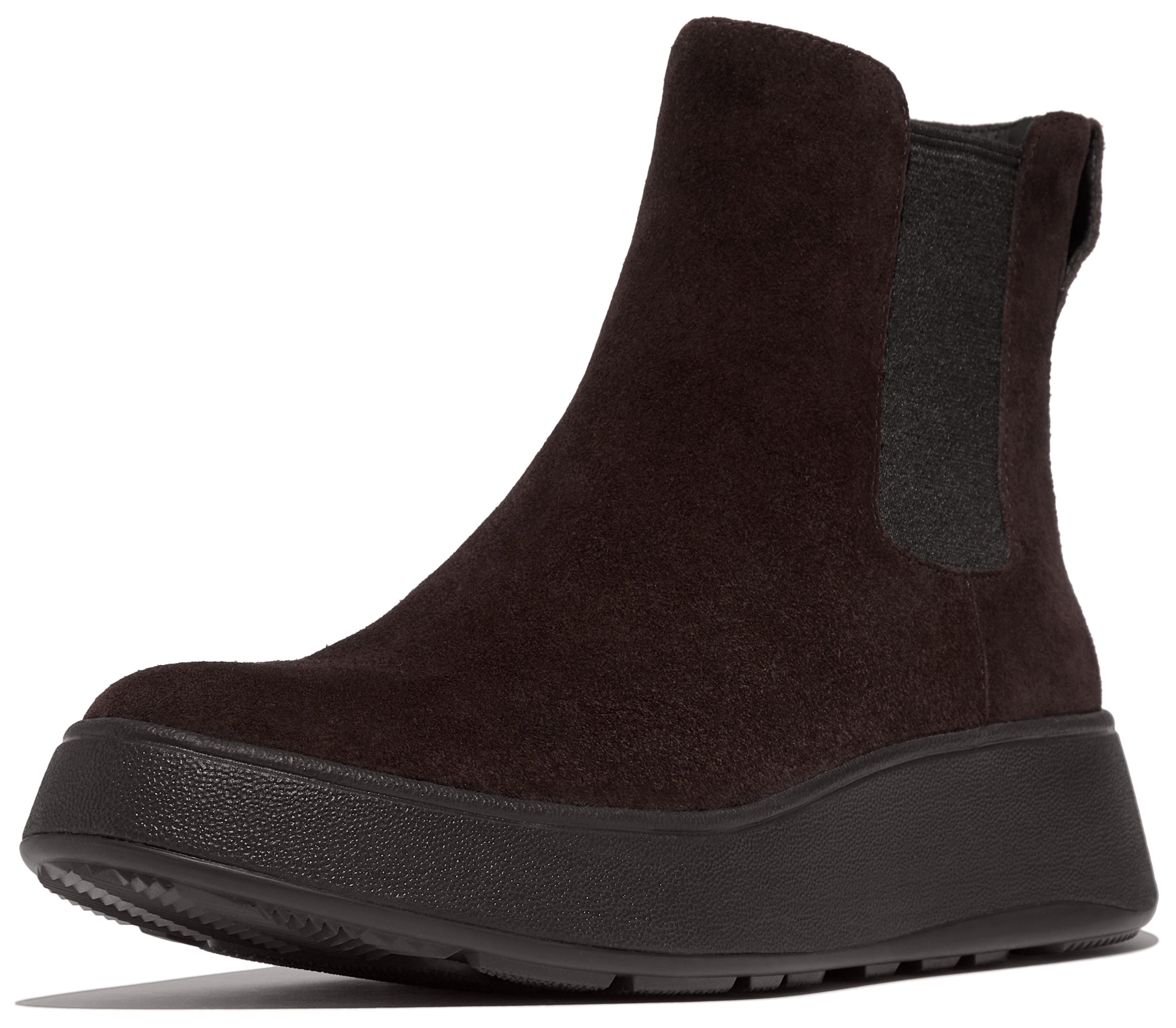 Fitflop Chelsea-boots F-MODE Plateaustiefels, chunky boots met plateausool, aanhaaklus