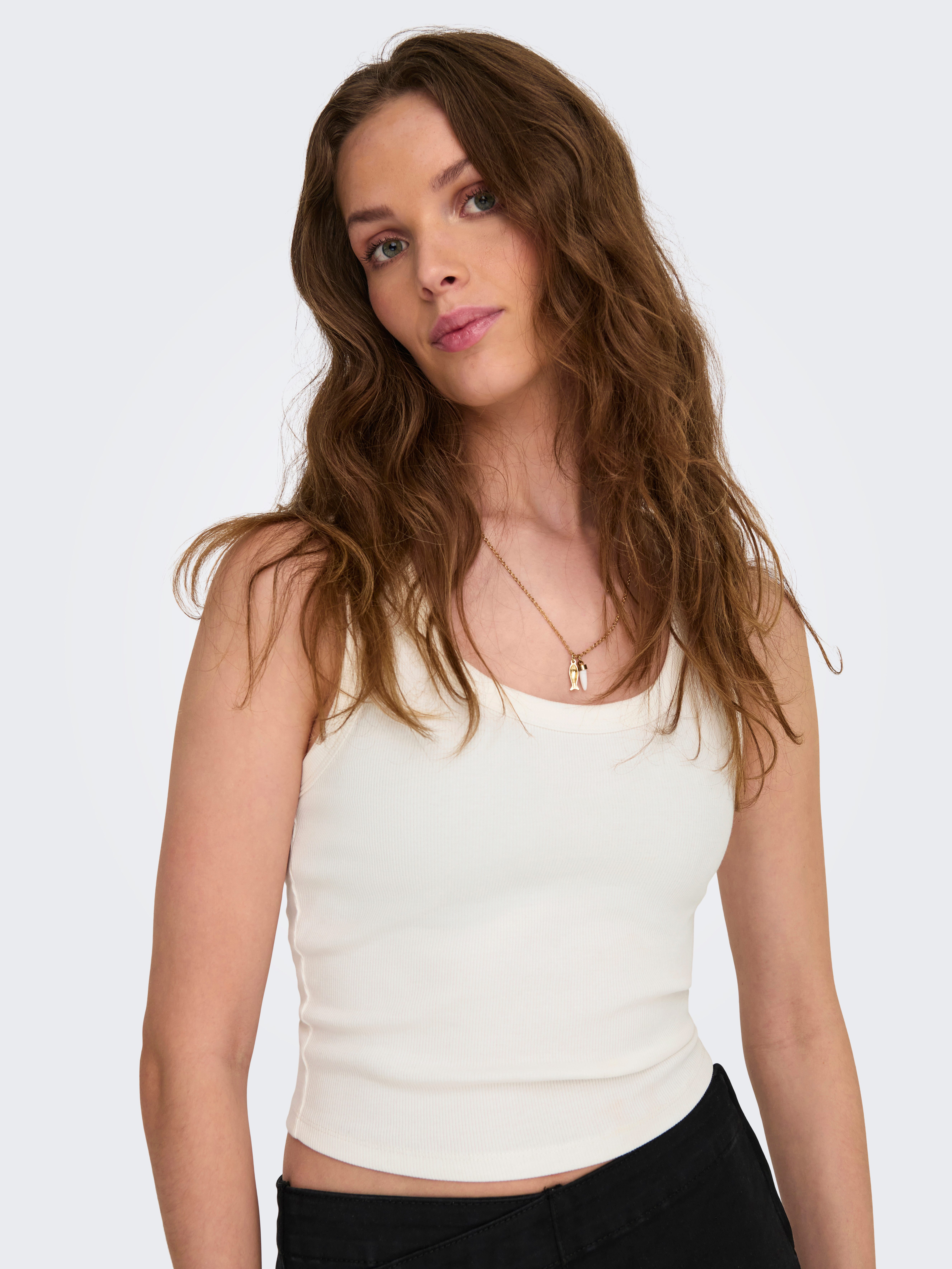 Only Tanktop ONLEASY S L TANK TOP JRS 2 PACK (set 2-delig)