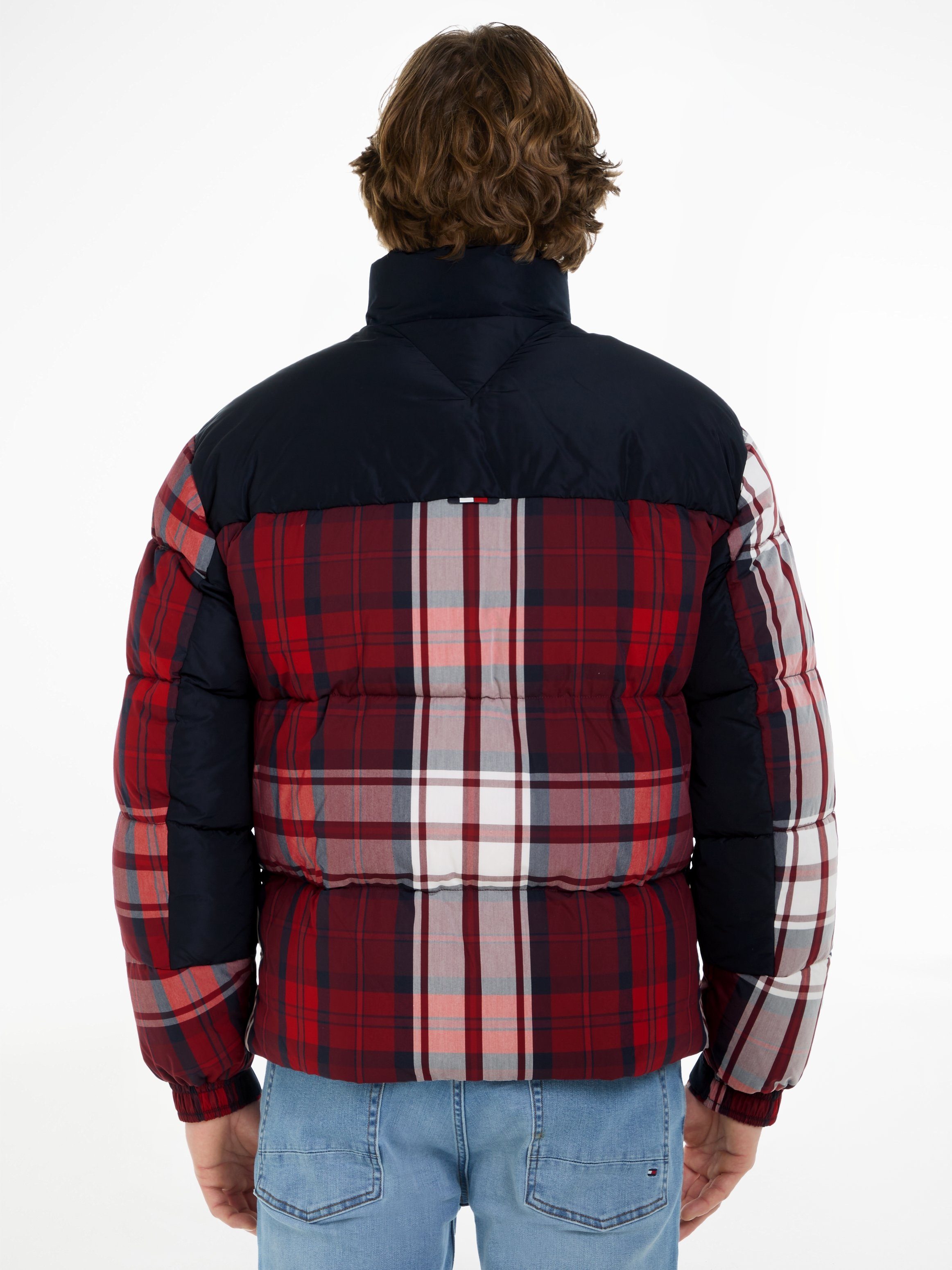 Tommy Hilfiger Gewatteerde jas EW YORK CHECK PUFFER JACKET,