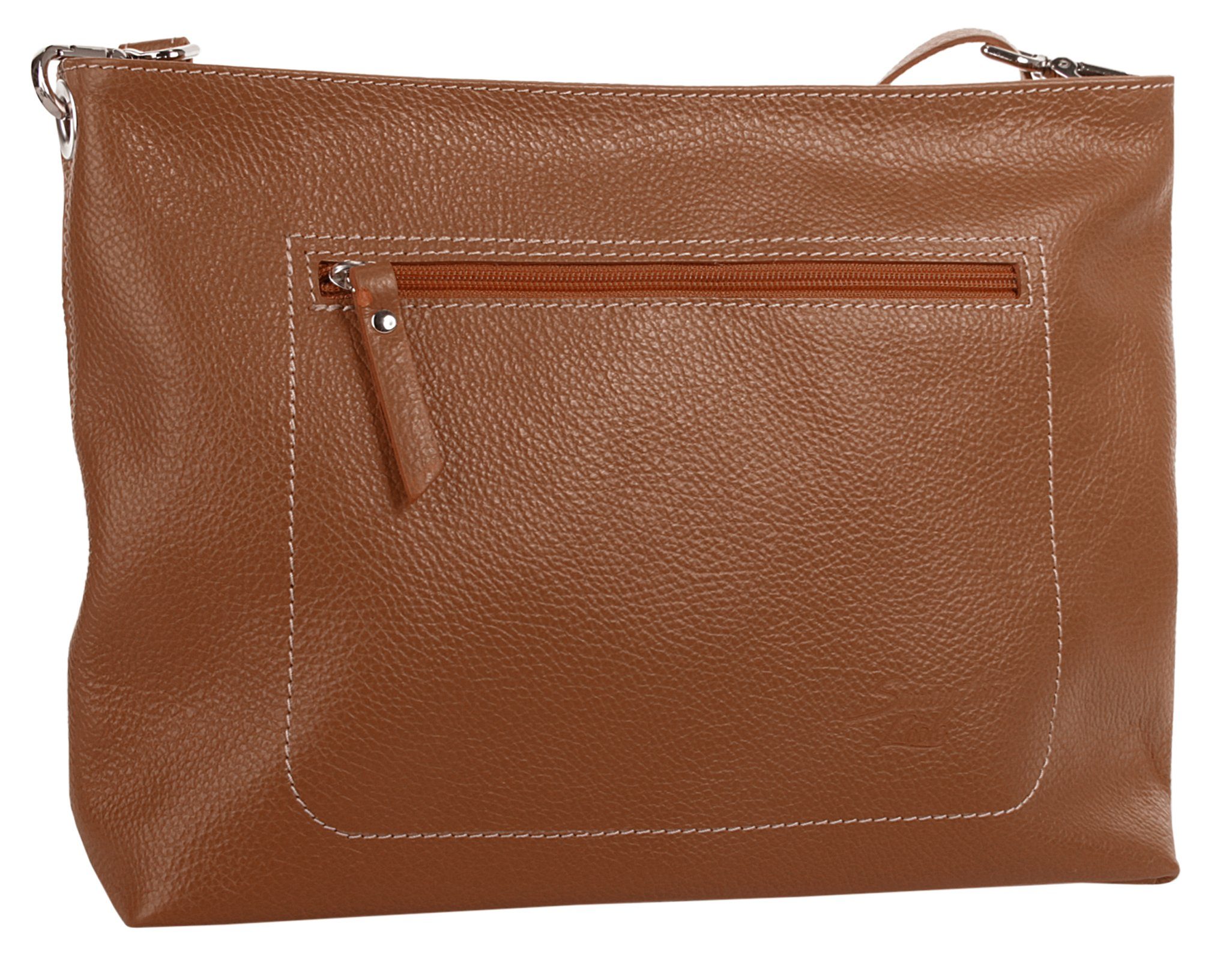 Samantha Look Schoudertas echt leer, made in italy