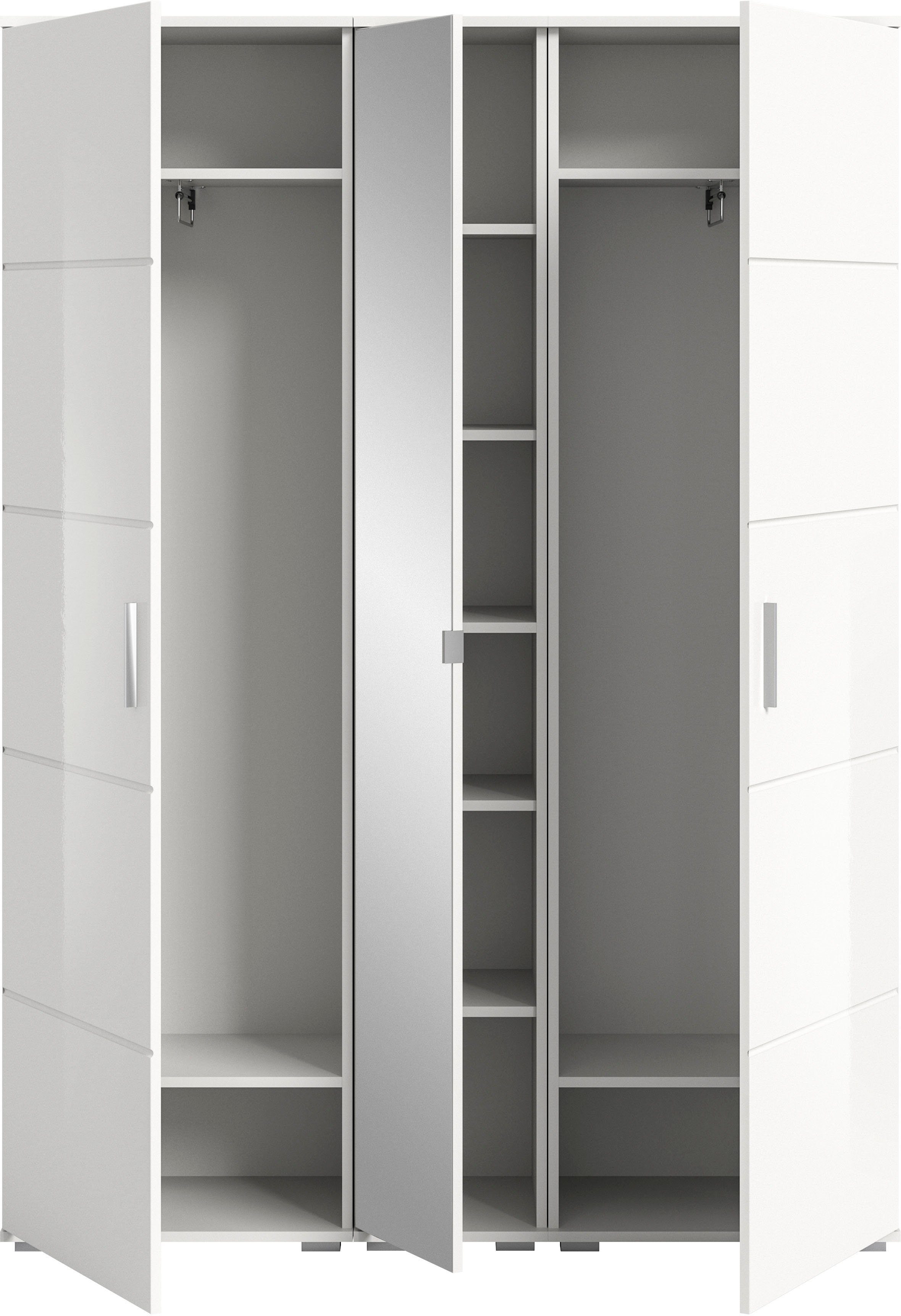 INOSIGN Halmeubelset Valge, Breedte 140 cm, 3-delig Kasten Set, bestaande uit: (3-delig)