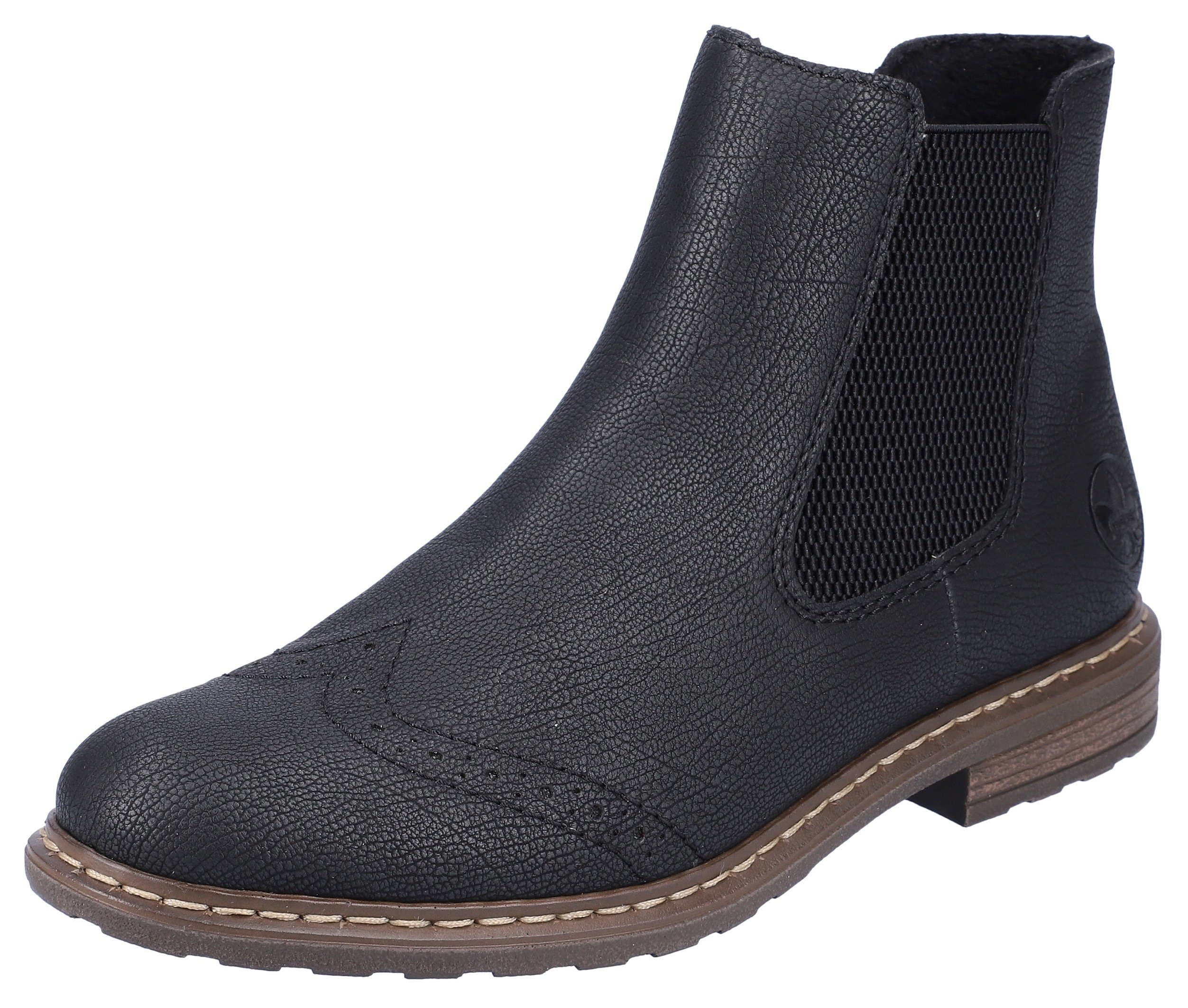 Rieker Chelsea-boots met zijstretch, smalle vorm