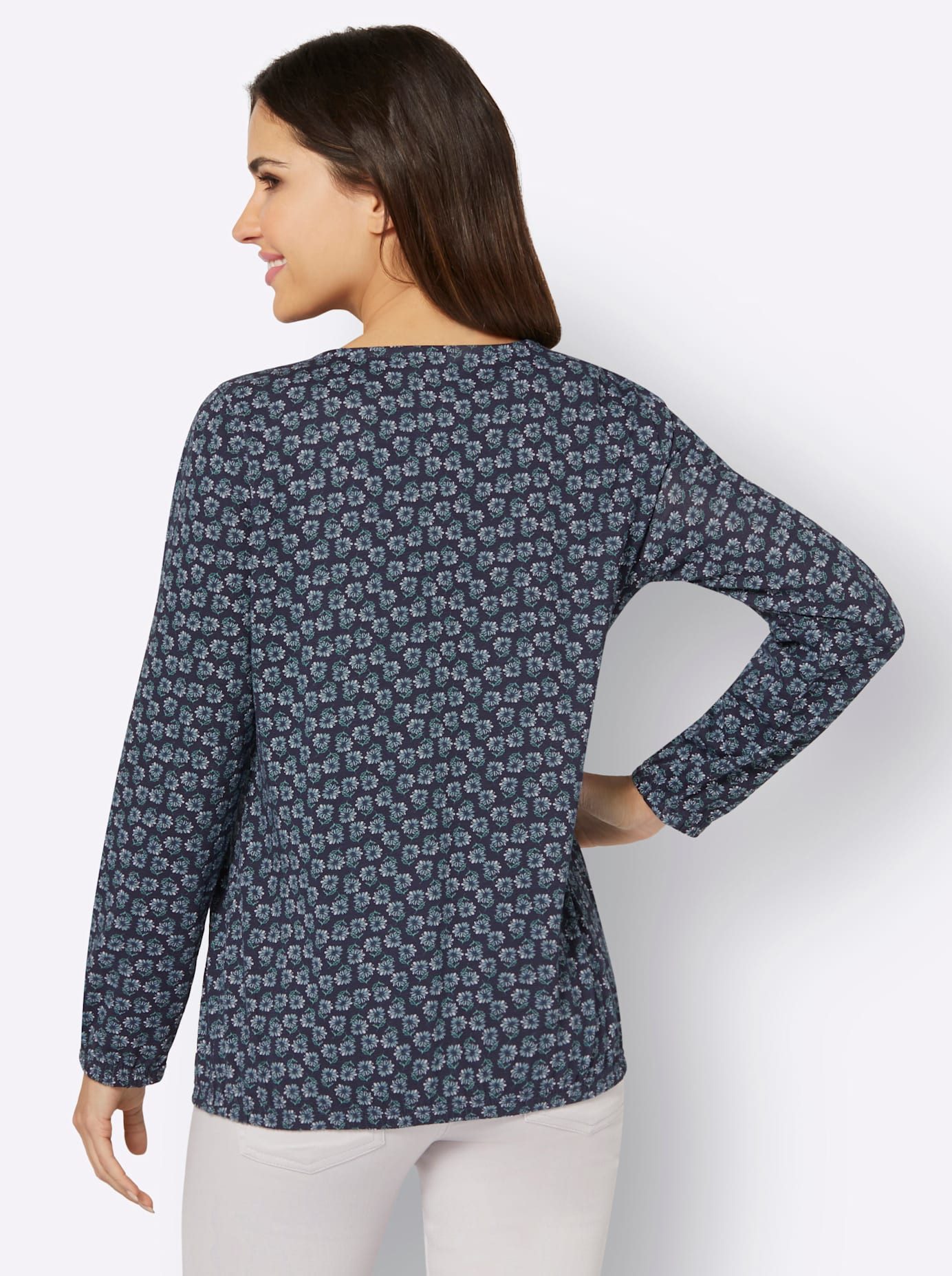 Classic Basics Shirt met lange mouwen (1-delig)