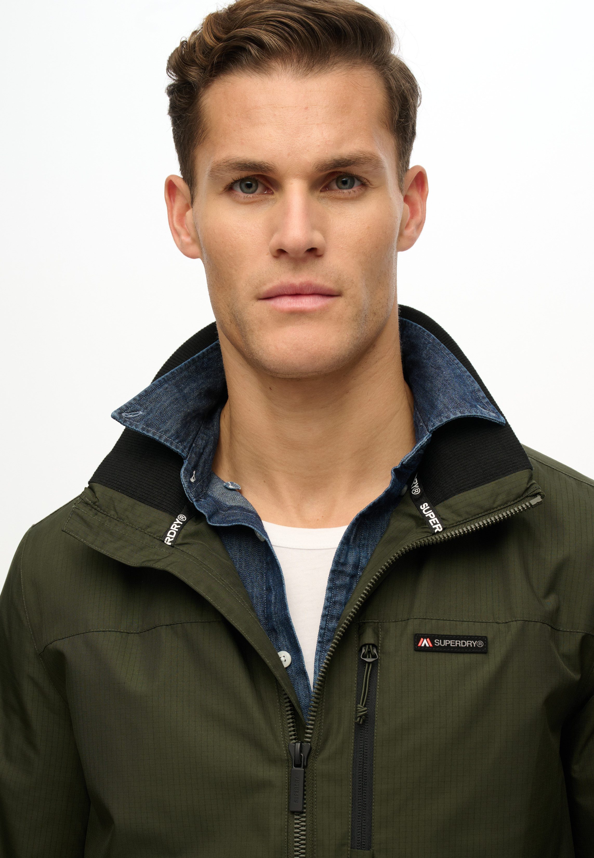 Superdry Outdoorjack NON HOOD LOGO WINDBREAKER