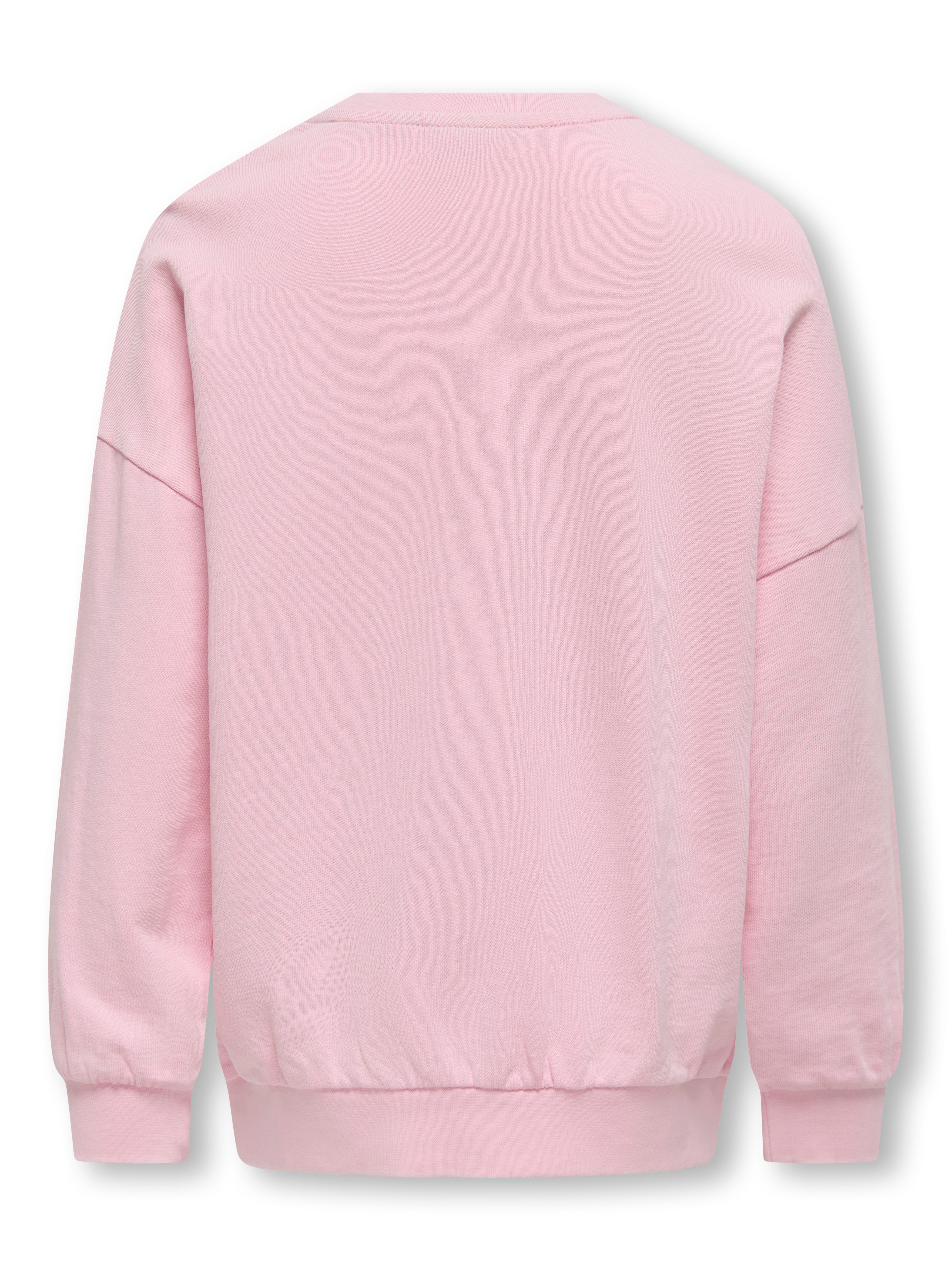KIDS ONLY Sweatshirt KOGANABELL LIFE L/S OVZ PRINTED CREW SWT