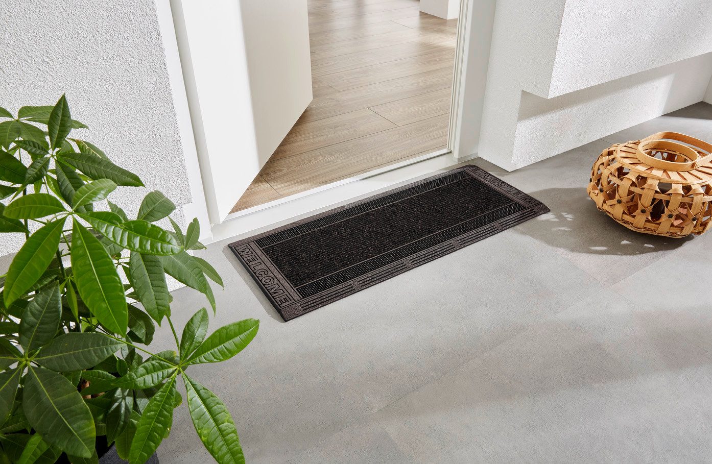 Home2Fashion Mat CenterClean XL smalle inloopmat, slijtvast, geschikt voor binnen en buiten