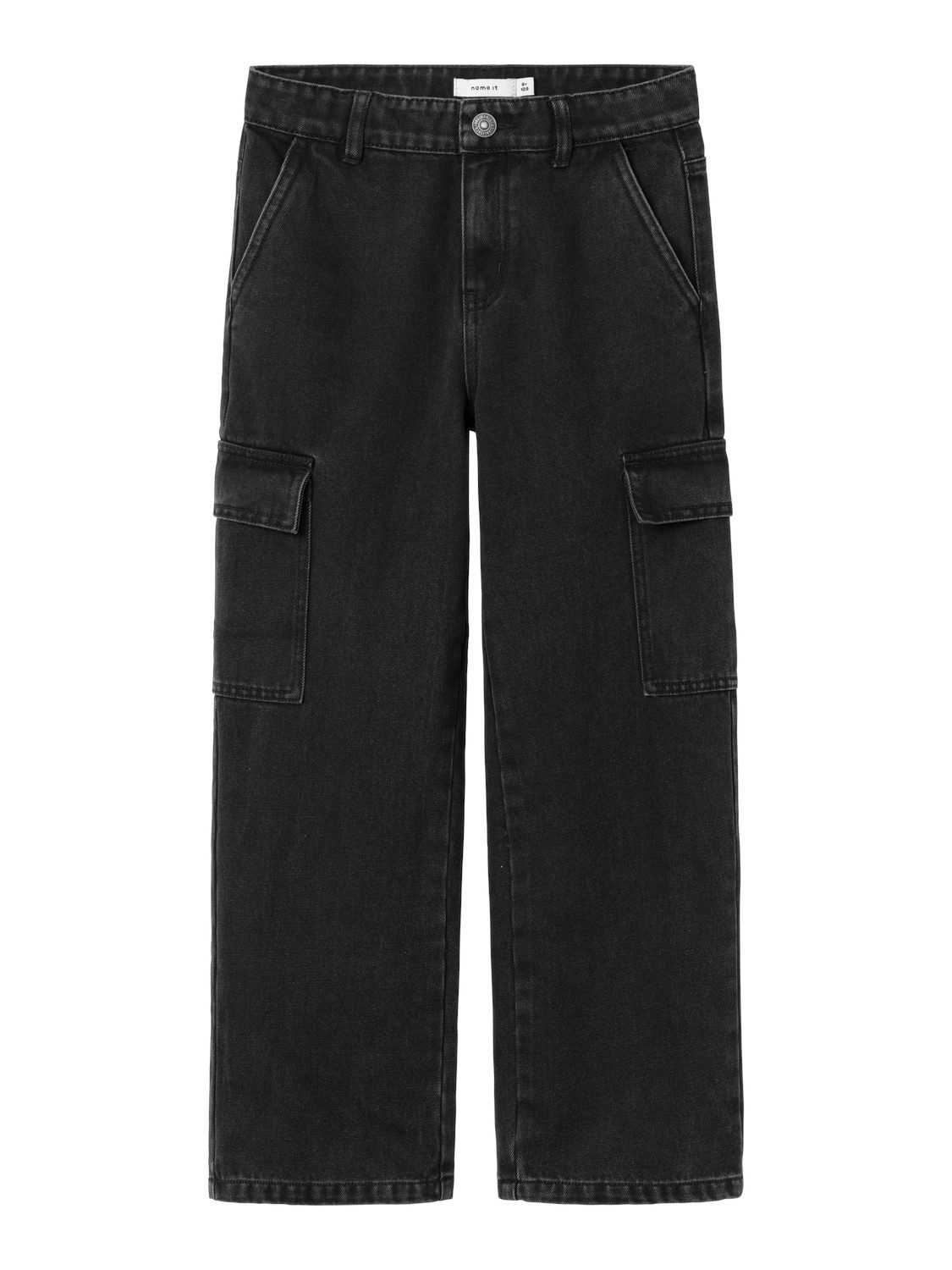 Name It Wijde jeans NKFROSE HW WIDE CARGO JEANS 6190-BS NOOS