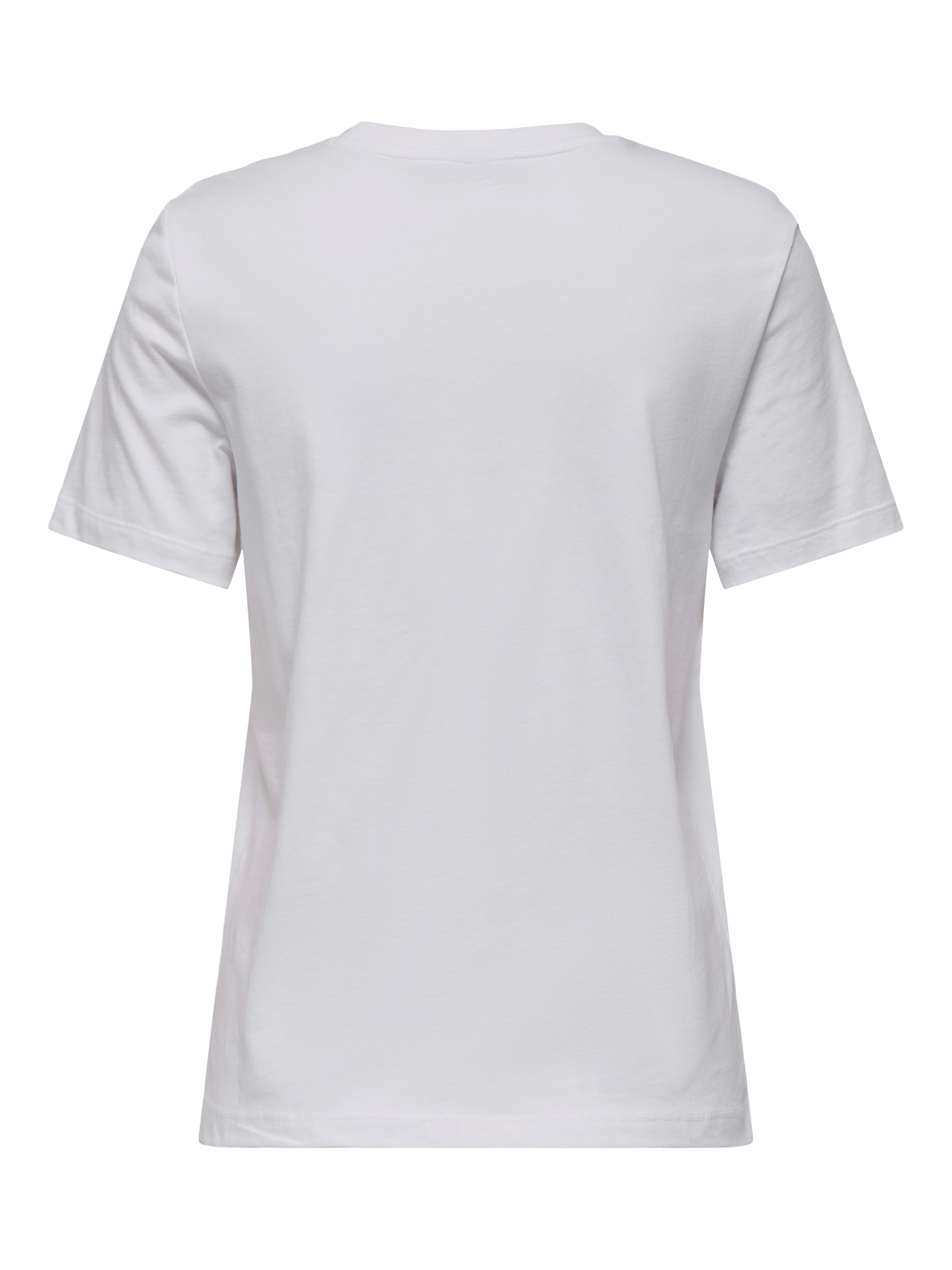 Only Shirt met korte mouwen ONLKETTY LIFE S/S O-NECK TOP JRS NOOS