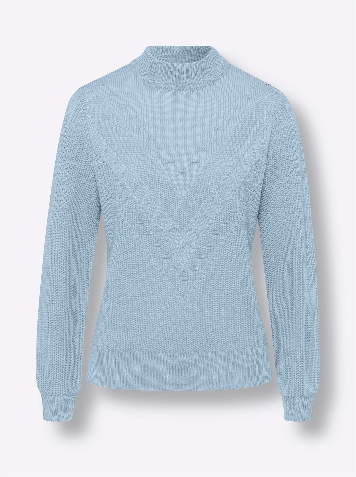 Classic Basics Trui met staande kraag Trui met lange mouwen