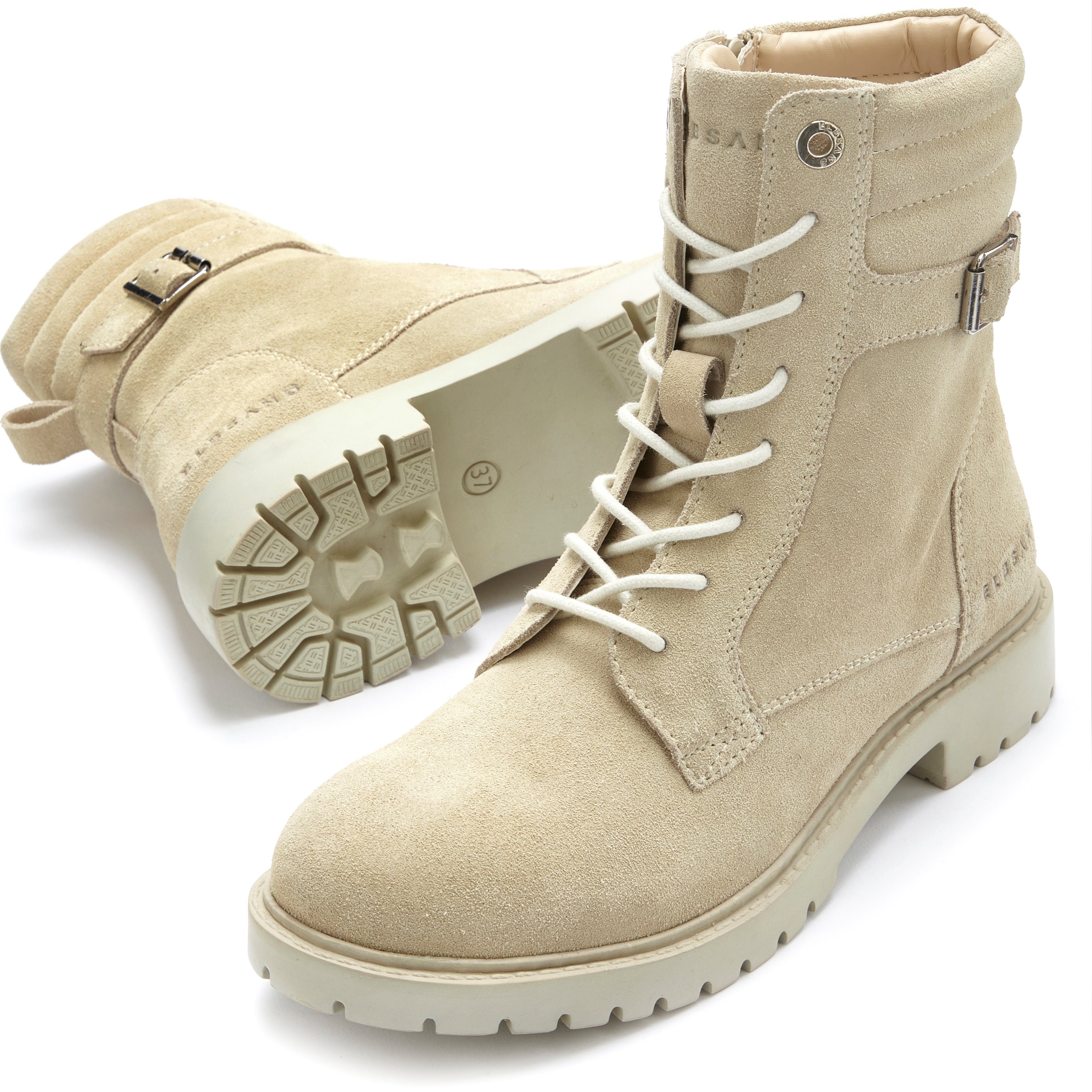 Elbsand Laarsjes Veterschoenen, ritslaarzen, biker boots, leer