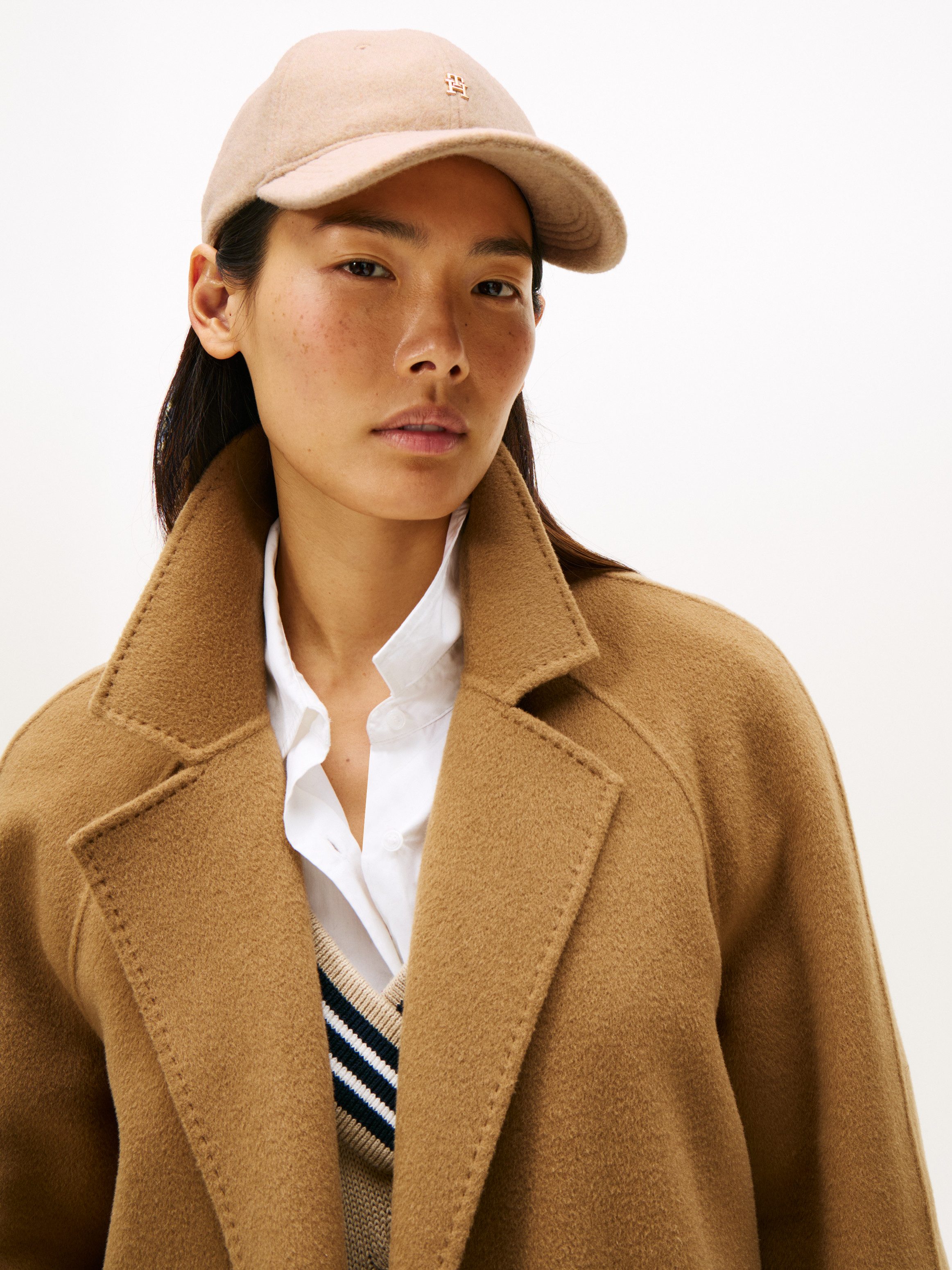 Tommy Hilfiger Baseball pet TH ELEVATED CHIC WOOL CAP