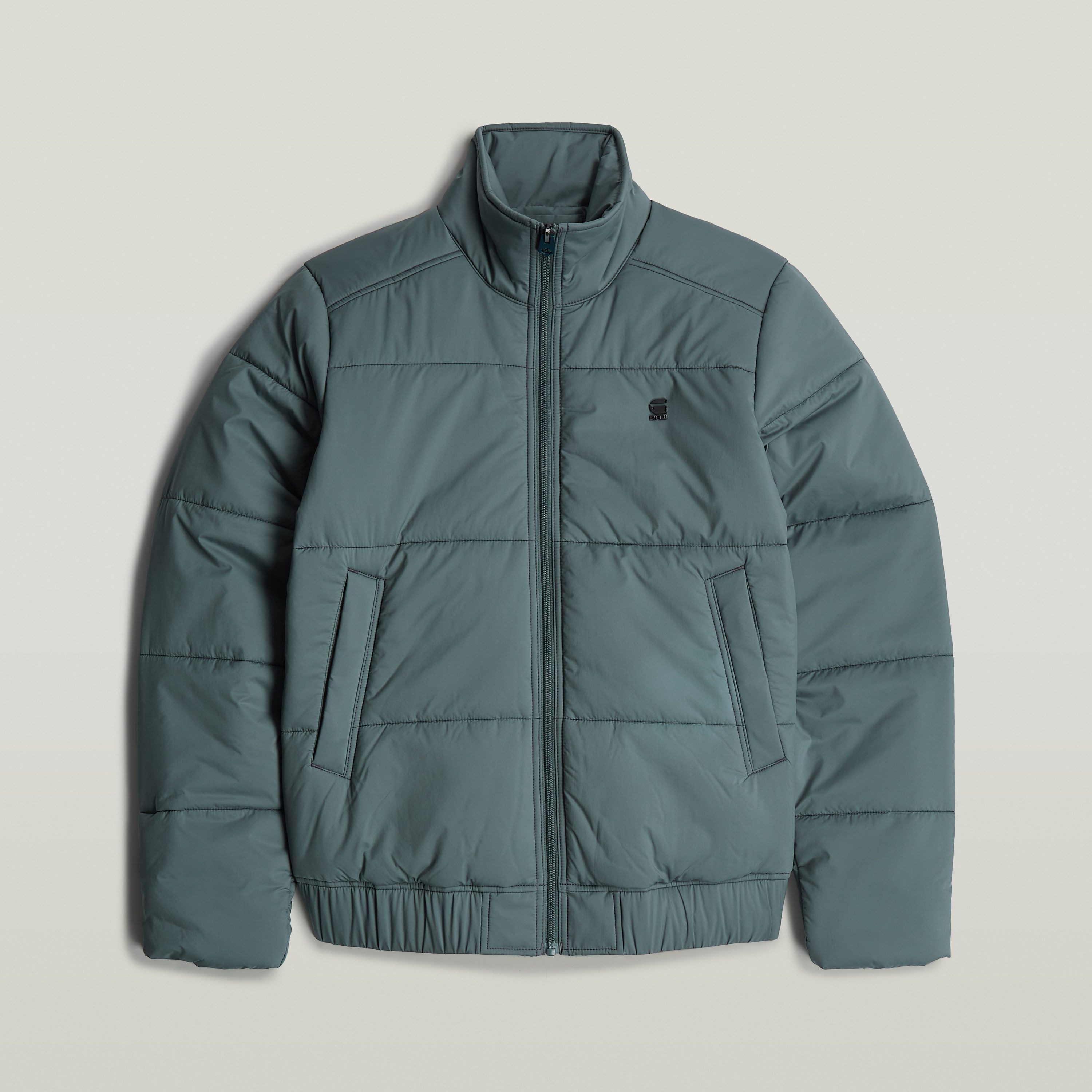 G-Star RAW Gewatteerde jas Padded Quilted met opstaande kraag
