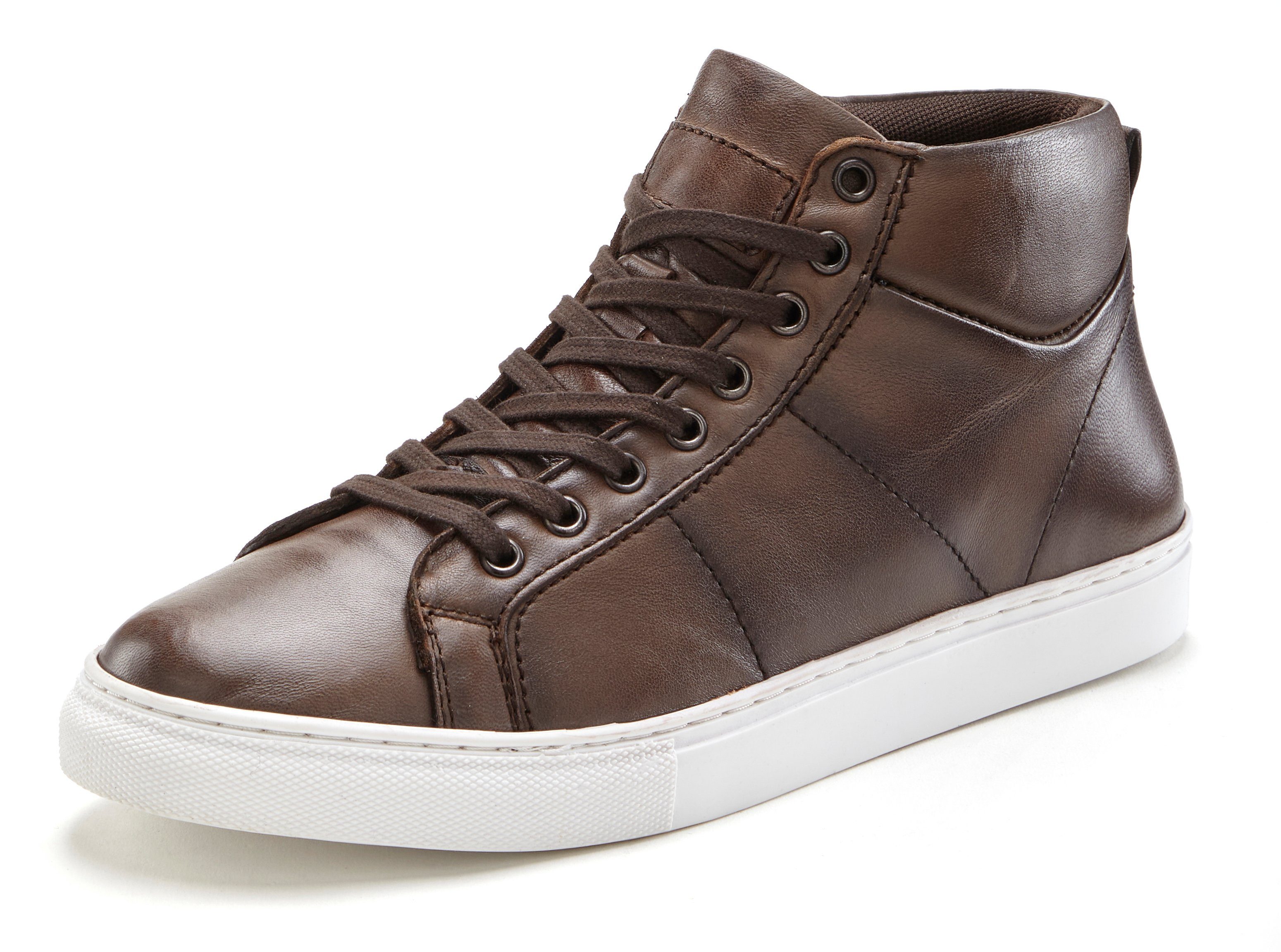 AUTHENTIC LE JOGGER Sneakers Enkellaars, boots, vrijetijdsschoen, veterschoenen van leer