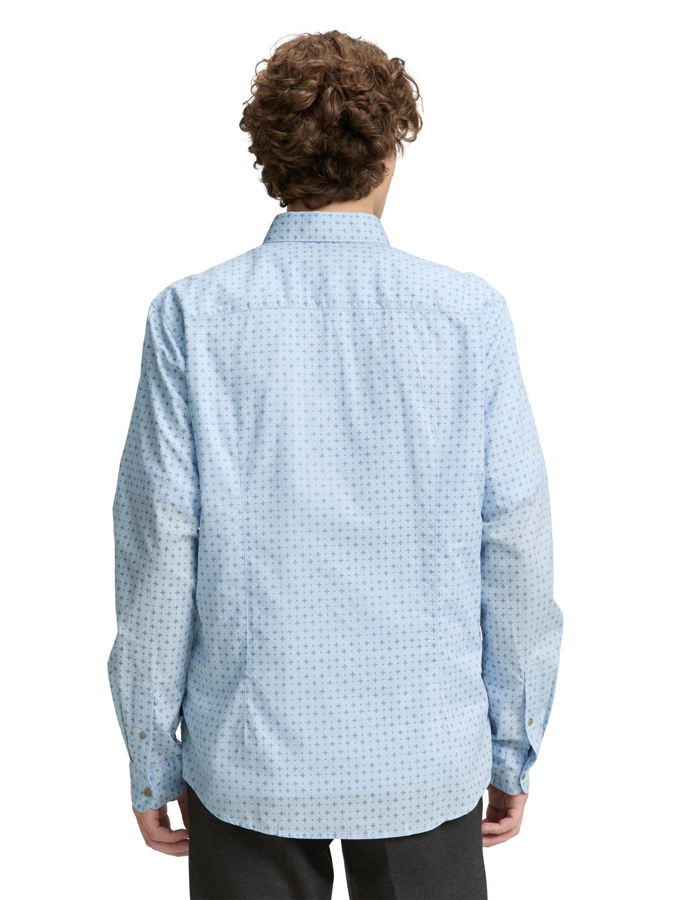 Tom Tailor Denim Overhemd met lange mouwen POPLIN met gestreept patroon