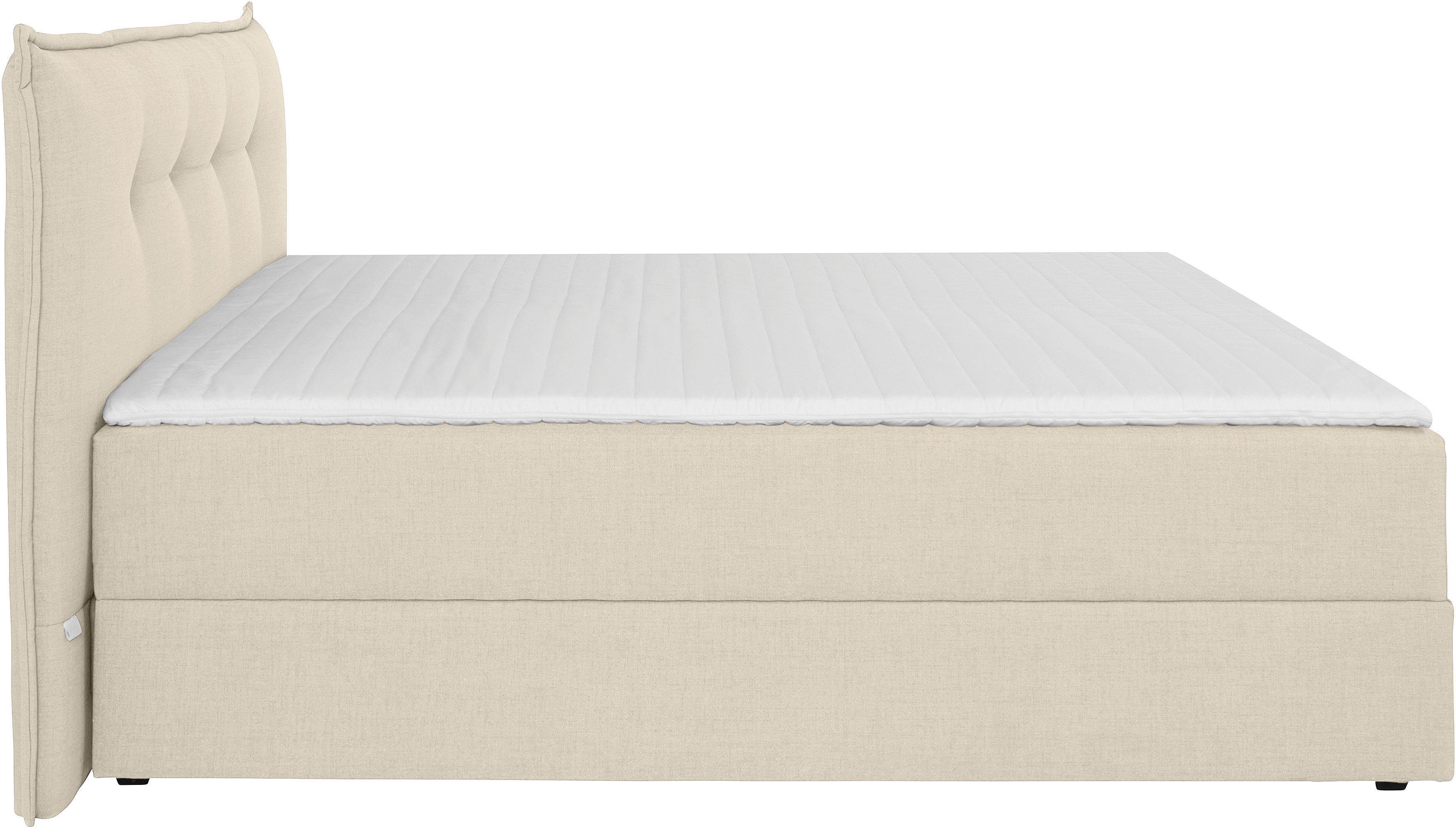 andas Boxspring Lichtgewicht inclusief bedkist & topmatras, in 4 breedten en 2 hardheden