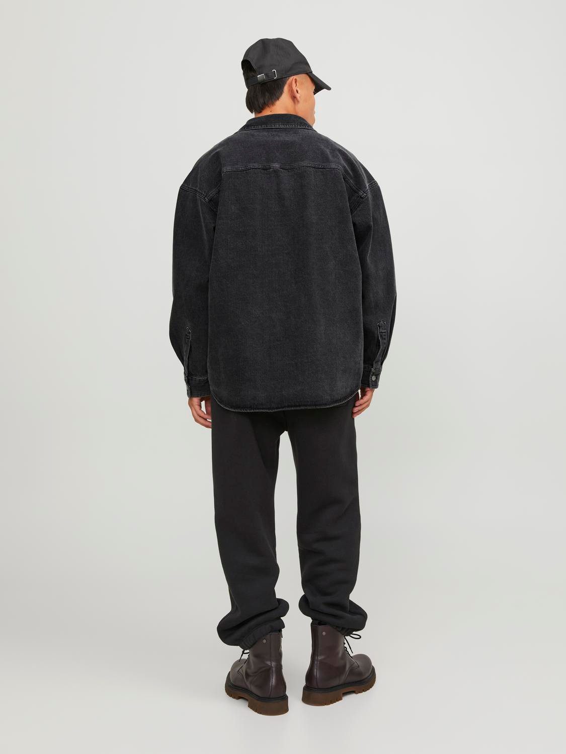 Jack & Jones Overhemd met lange mouwen JORSANTORINI DENIM OVERSHIRT LS SN
