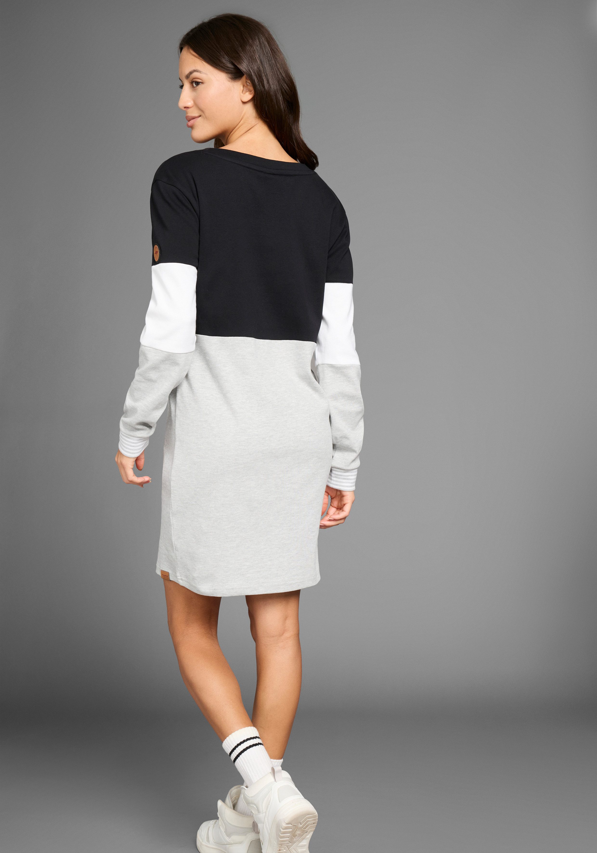 KangaROOS Sweatjurk in colorblock-design - nieuwe collectie
