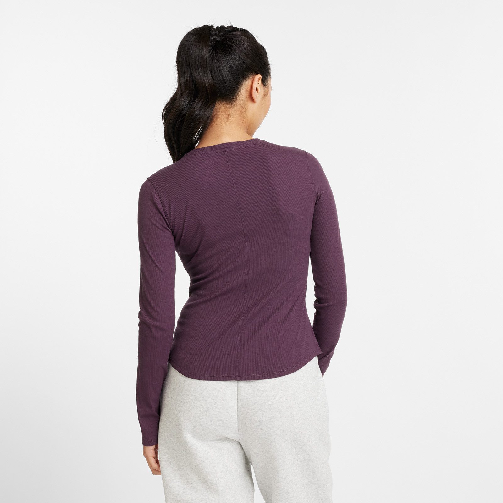 New Balance Shirt met lange mouwen Micro-Rib Long Sleeve