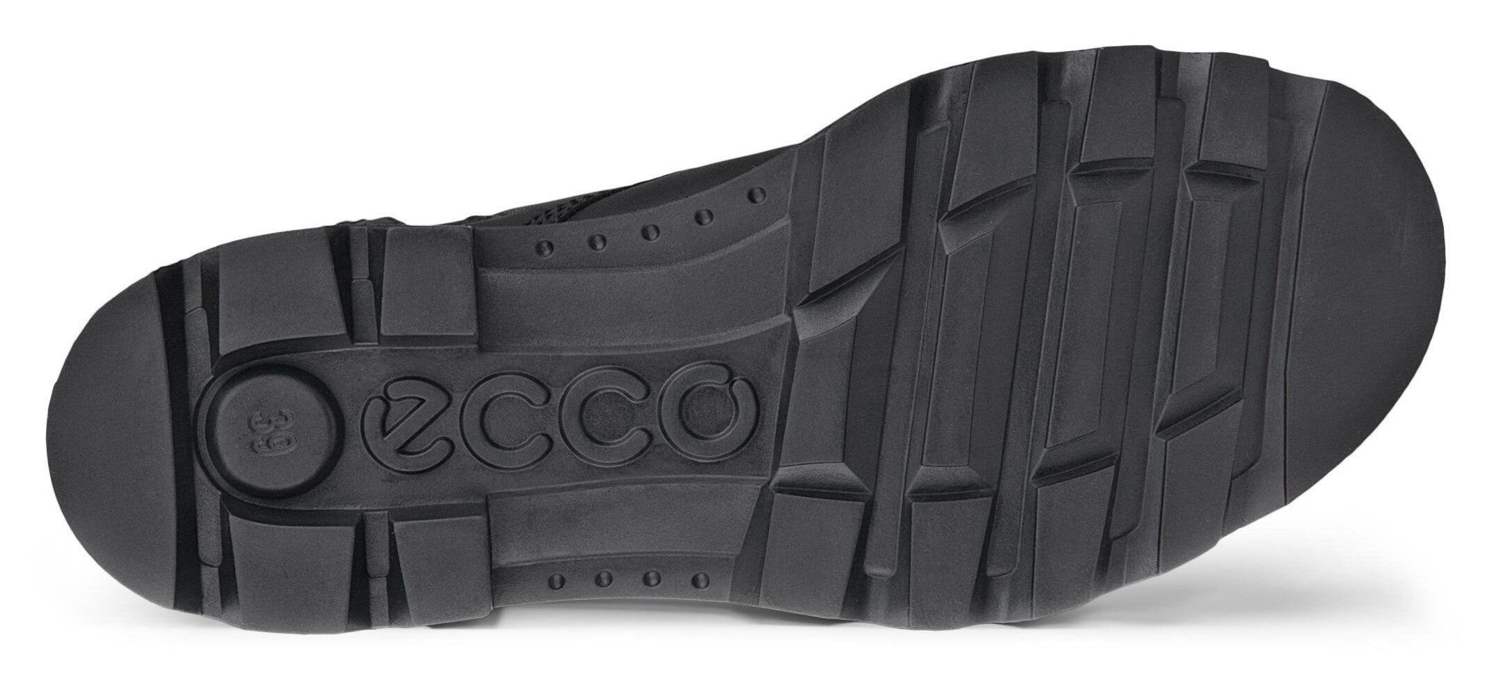 Ecco Hoge veterschoenen Grainer W ankle boot, winter boots, block heel, with lambswool lining