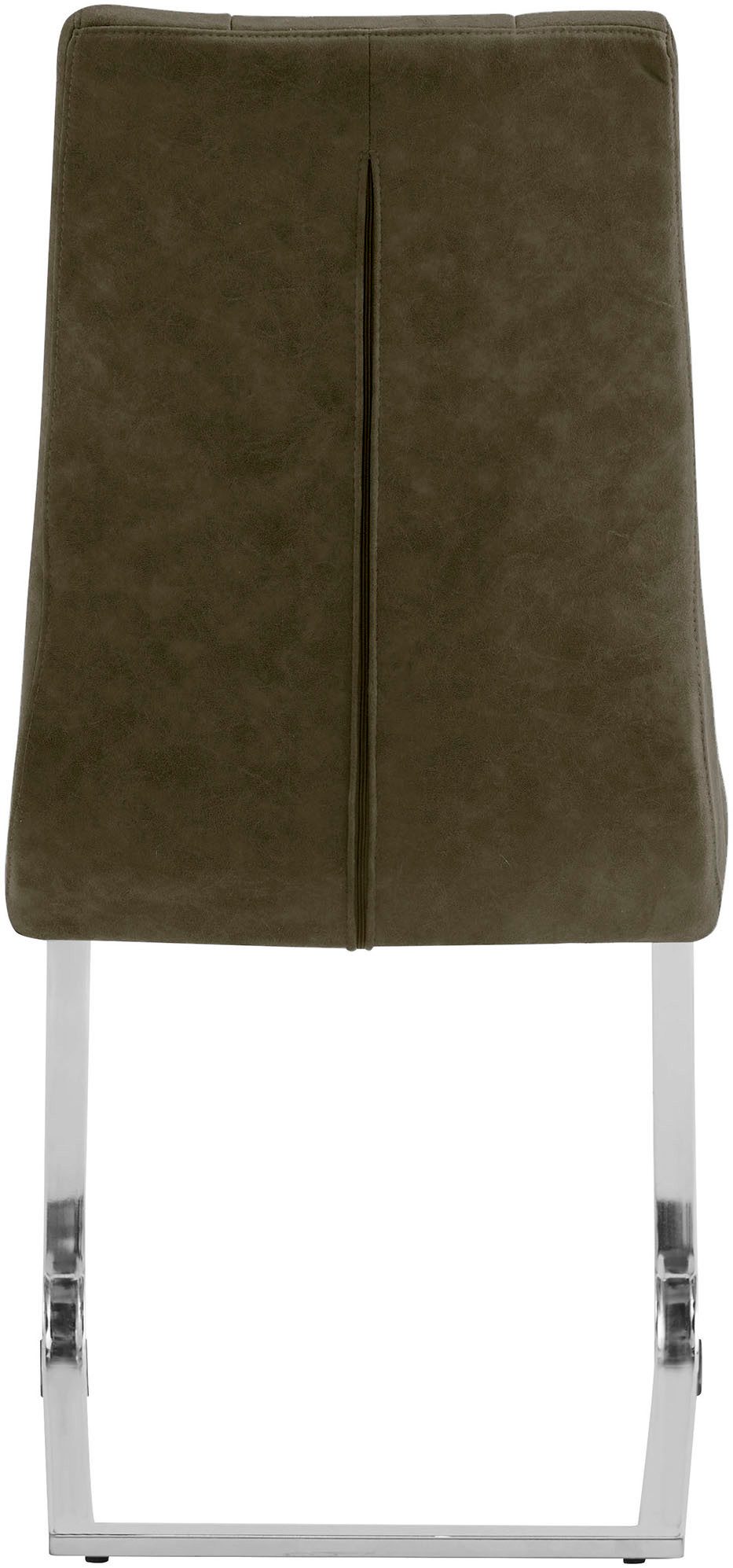 byLIVING Eetkamerstoel Marlen XXL belastbaar tot 150 kg, vintage bekleding, sledestoel (set, 2 stuks)
