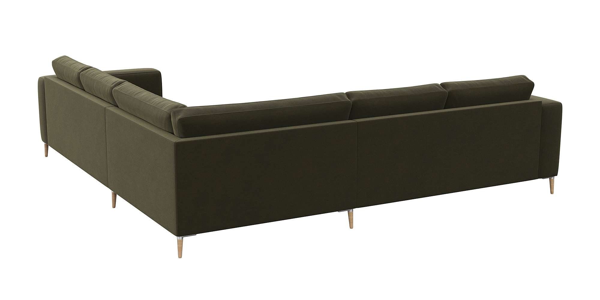 FLEXLUX Hoekbank Fiore, gelijkbenig, super zitcomfort door koudschuim in de zitting