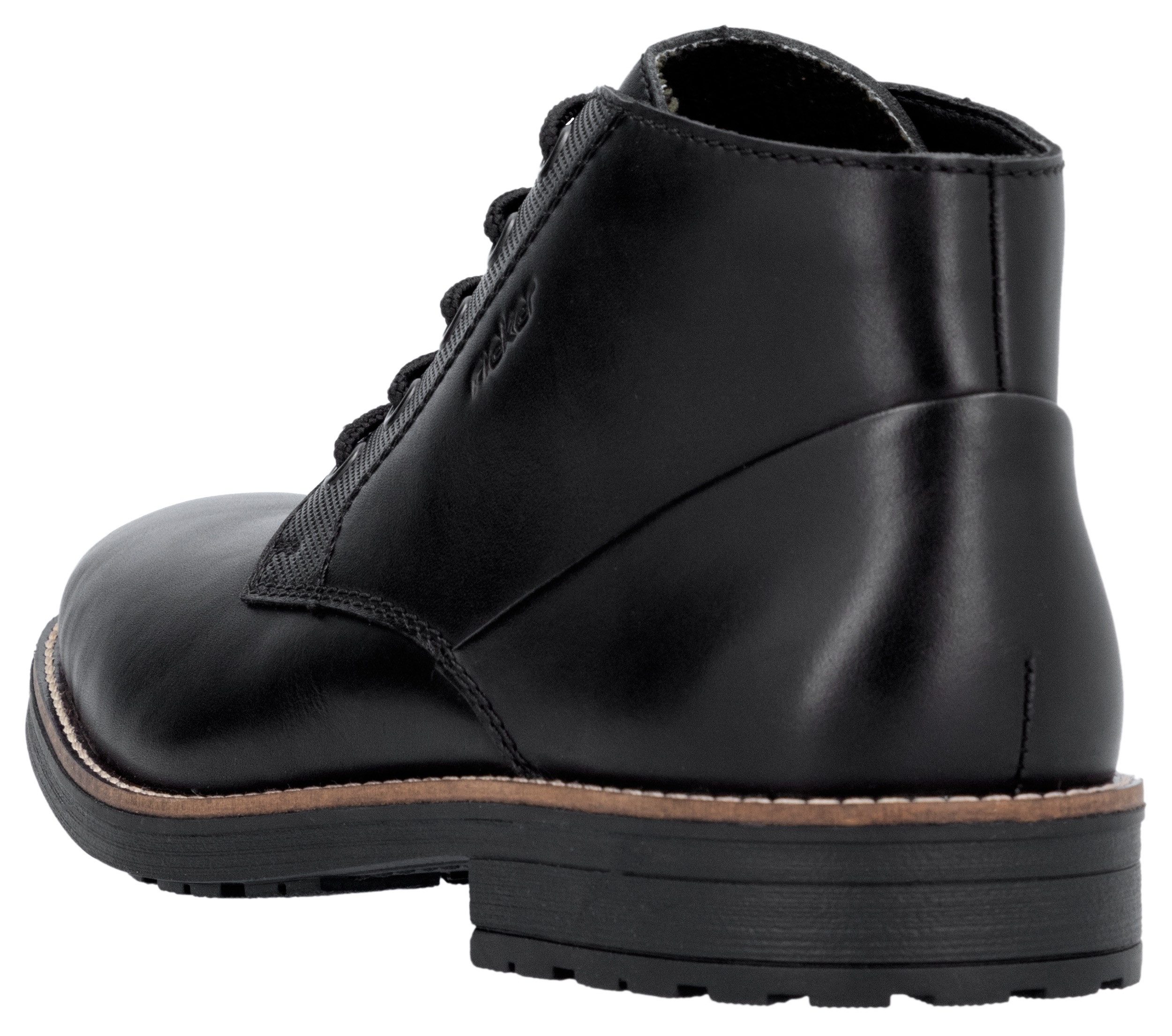 Rieker Veterlaarsjes veterschoenen, business-veterschoenen, enkellaars met zachte bovenlaag