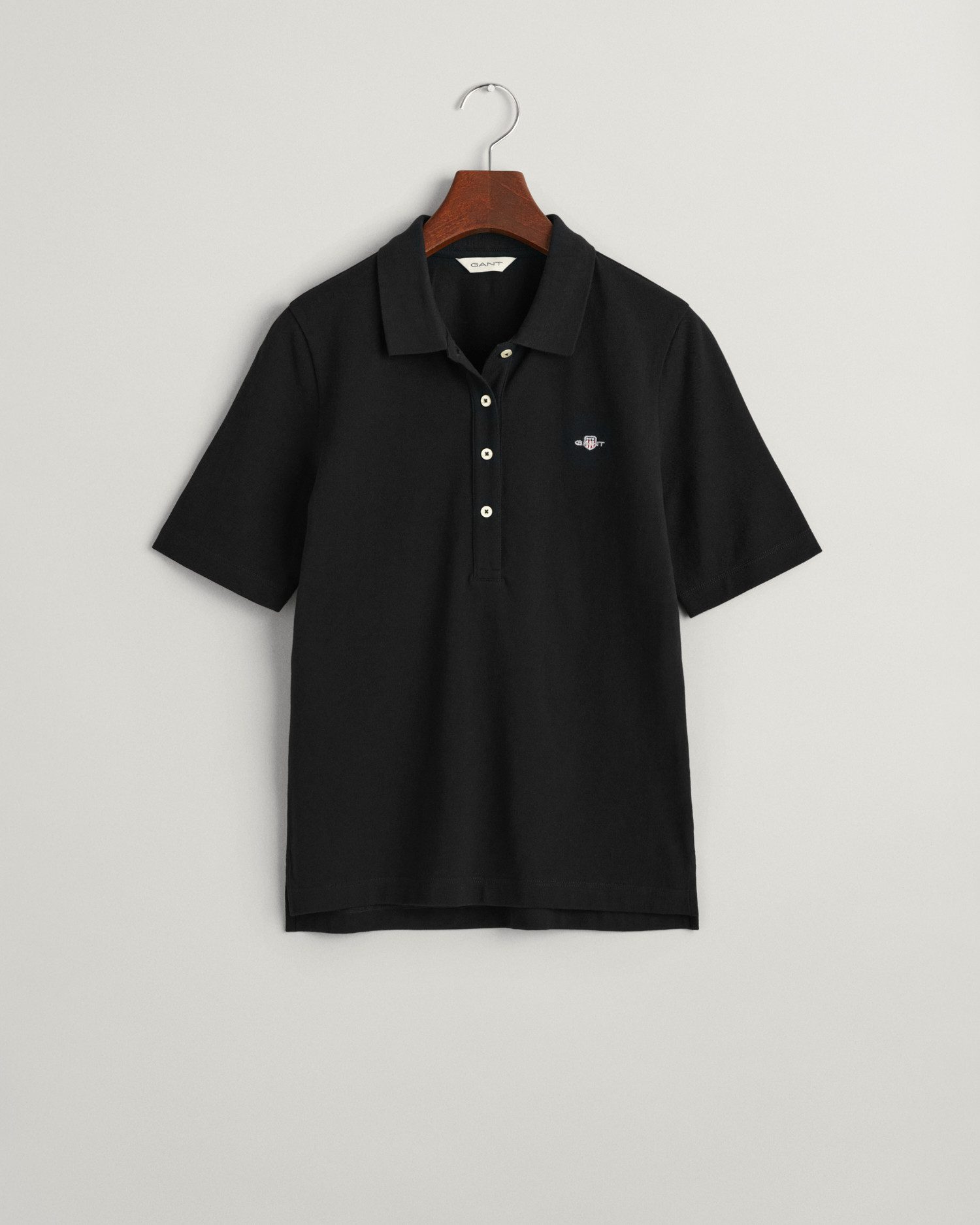 Gant Poloshirt SLIM SHIELD KA PIQUE POLO met geborduurd grafisch logo op de borst