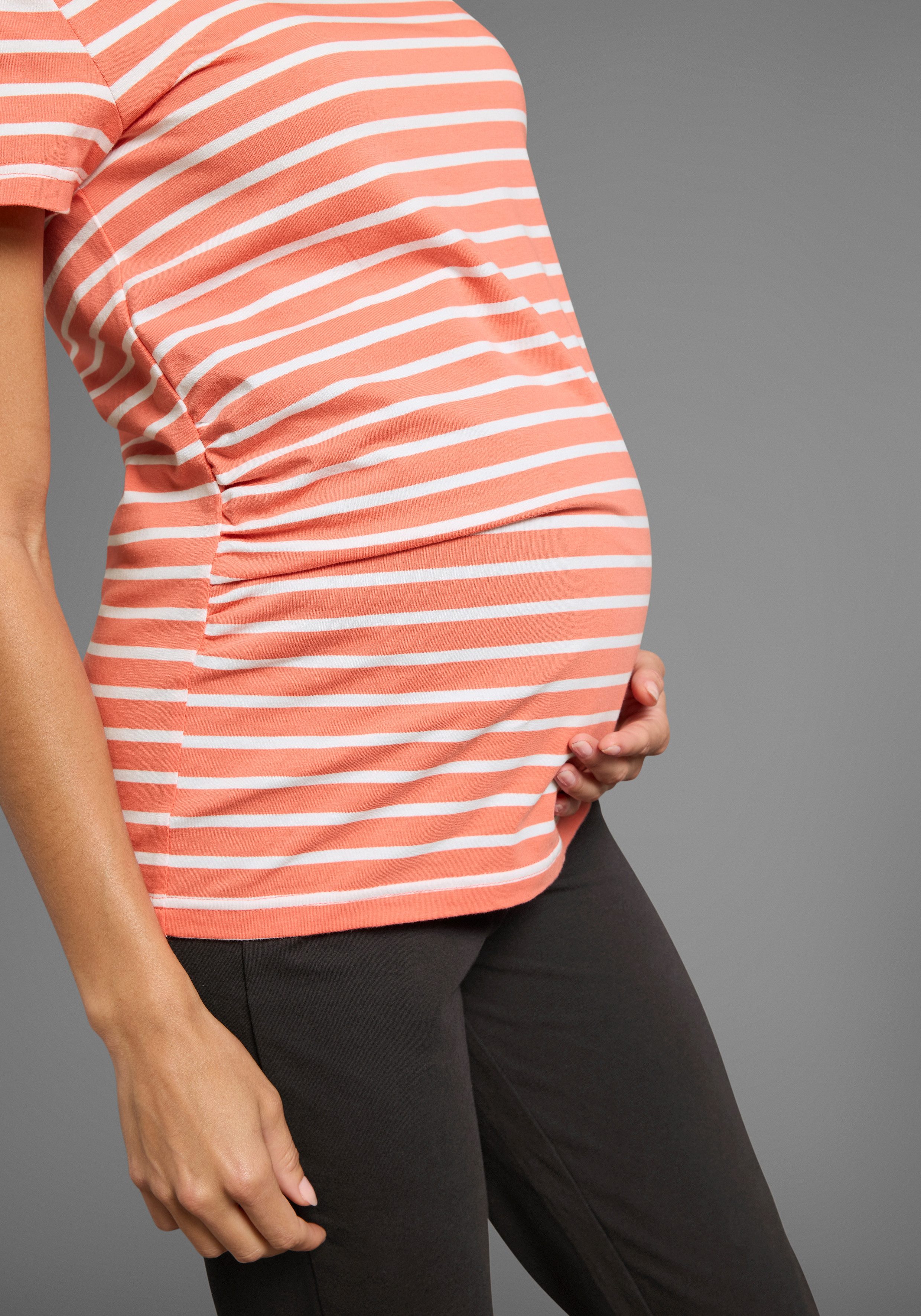 Neun Monate Zwangerschapsshirt 2-delig set: T-shirt + Leggings Compleet outfit voor zwangerschap en borstvoeding (set, 2-delig)