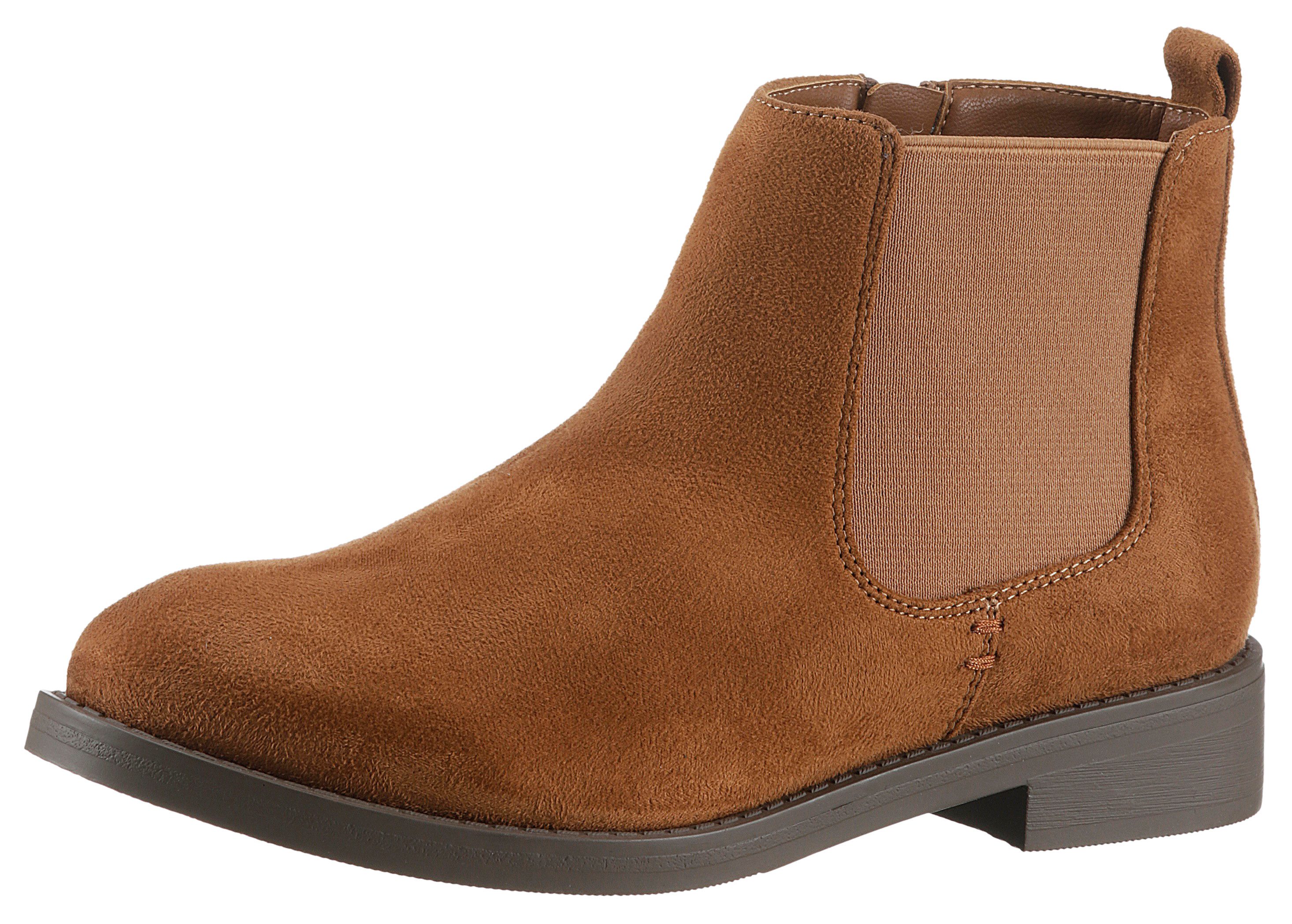 Aniston SHOES Chelsea-boots ankle boot, block heel, with wide stretch - new collection