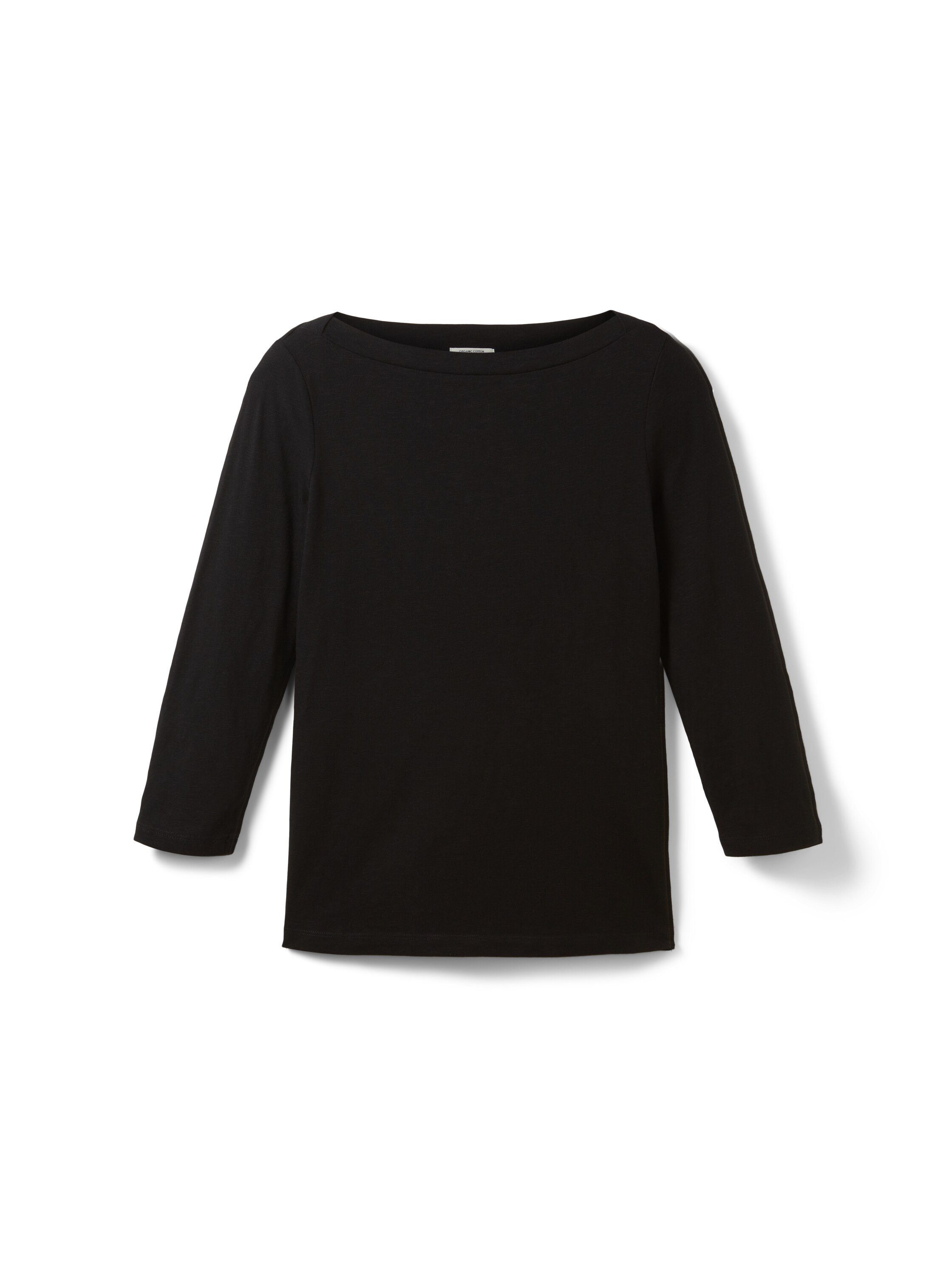 Tom Tailor Shirt met 3/4 mouwen met korte mouwen