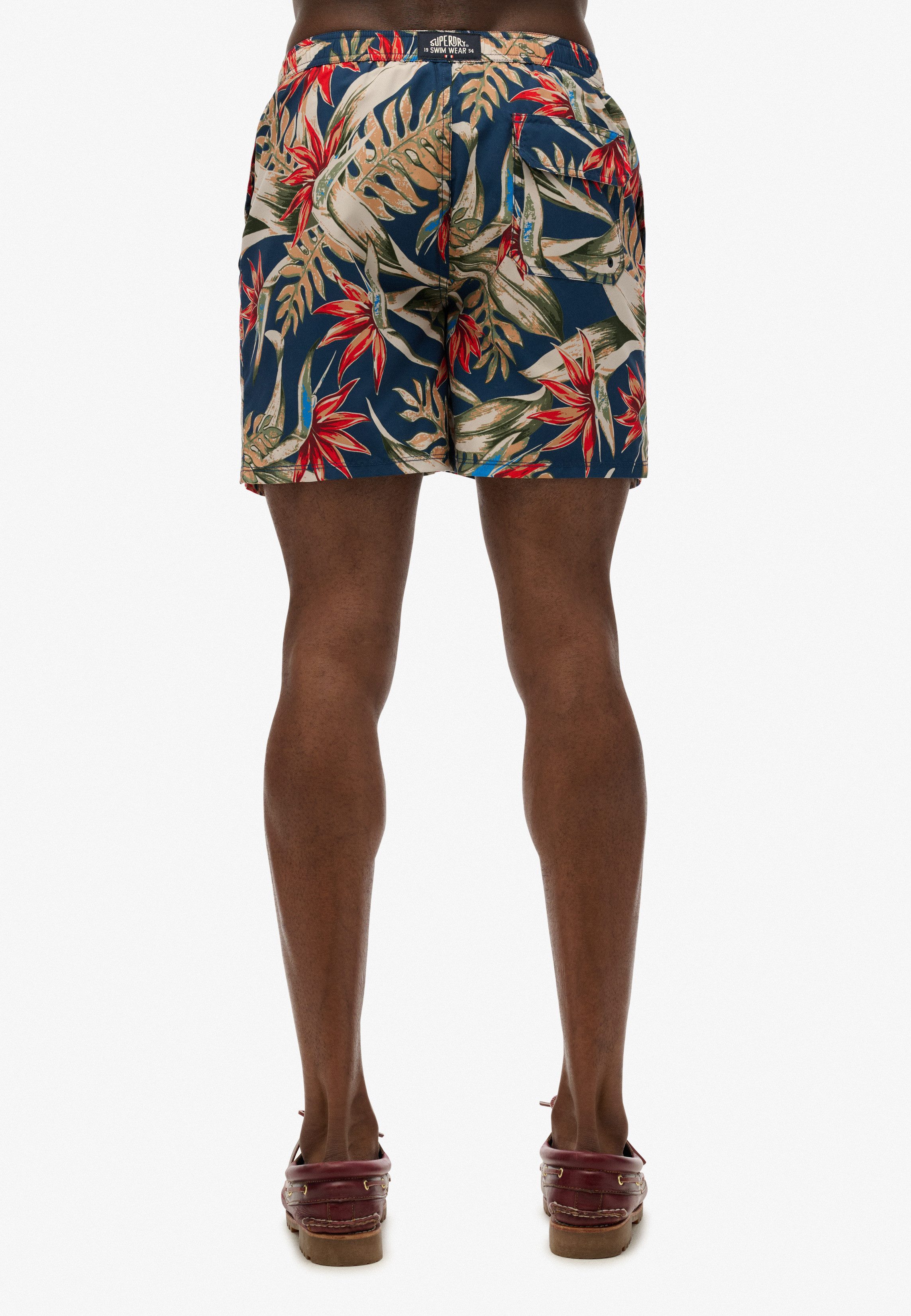 Superdry Zwemshort HAWAIIAN PRINT 17 SWIM SHORT