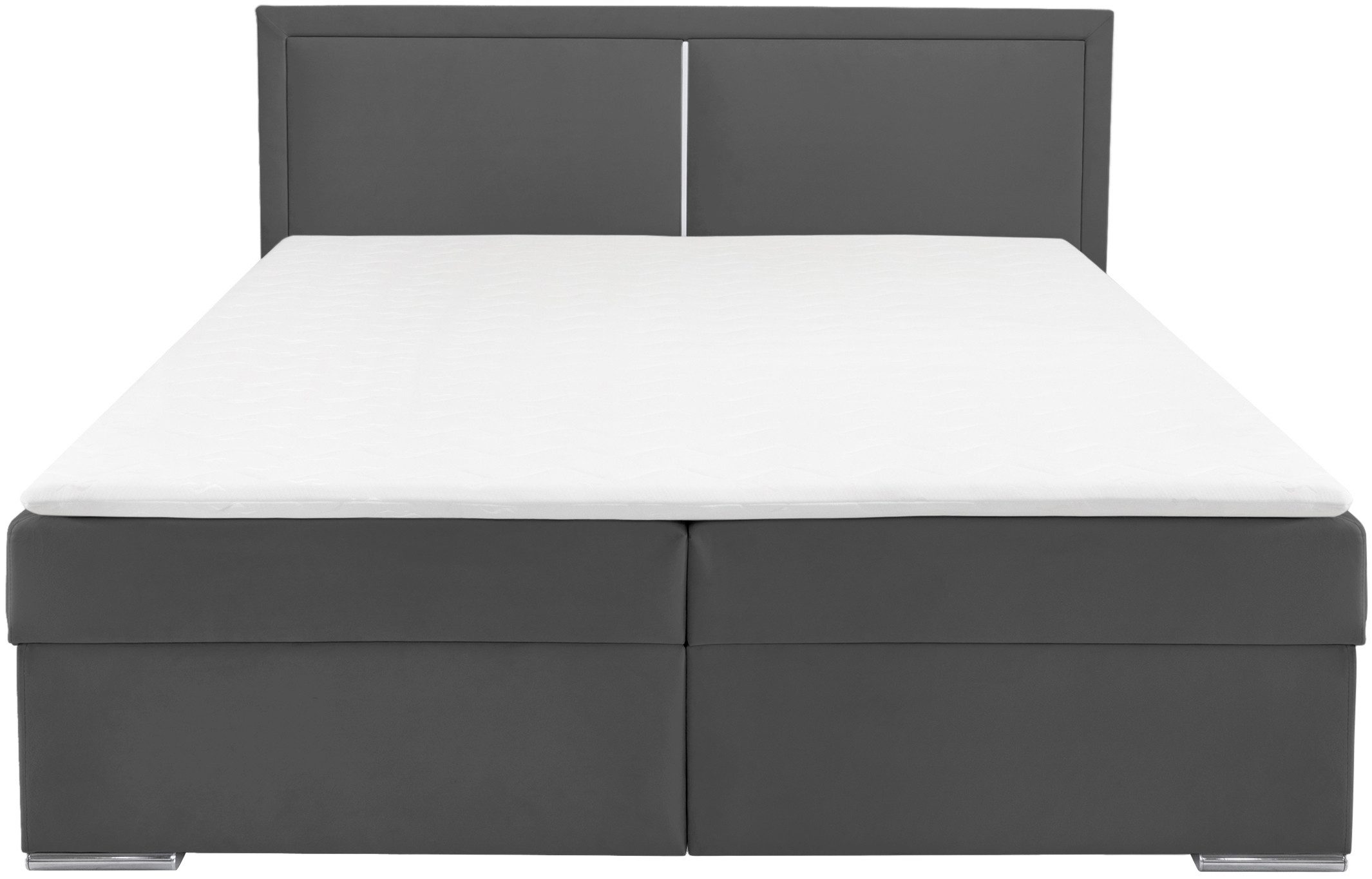COLLECTION AB Boxspring Athena Incl. LED-verlichting, topper en opbergruimte