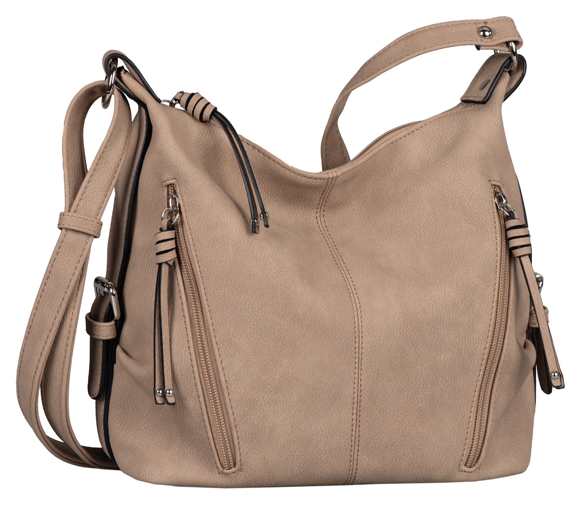 NU 20% KORTING: Tom Tailor Schoudertas CAIA Cross bag M met mooie details