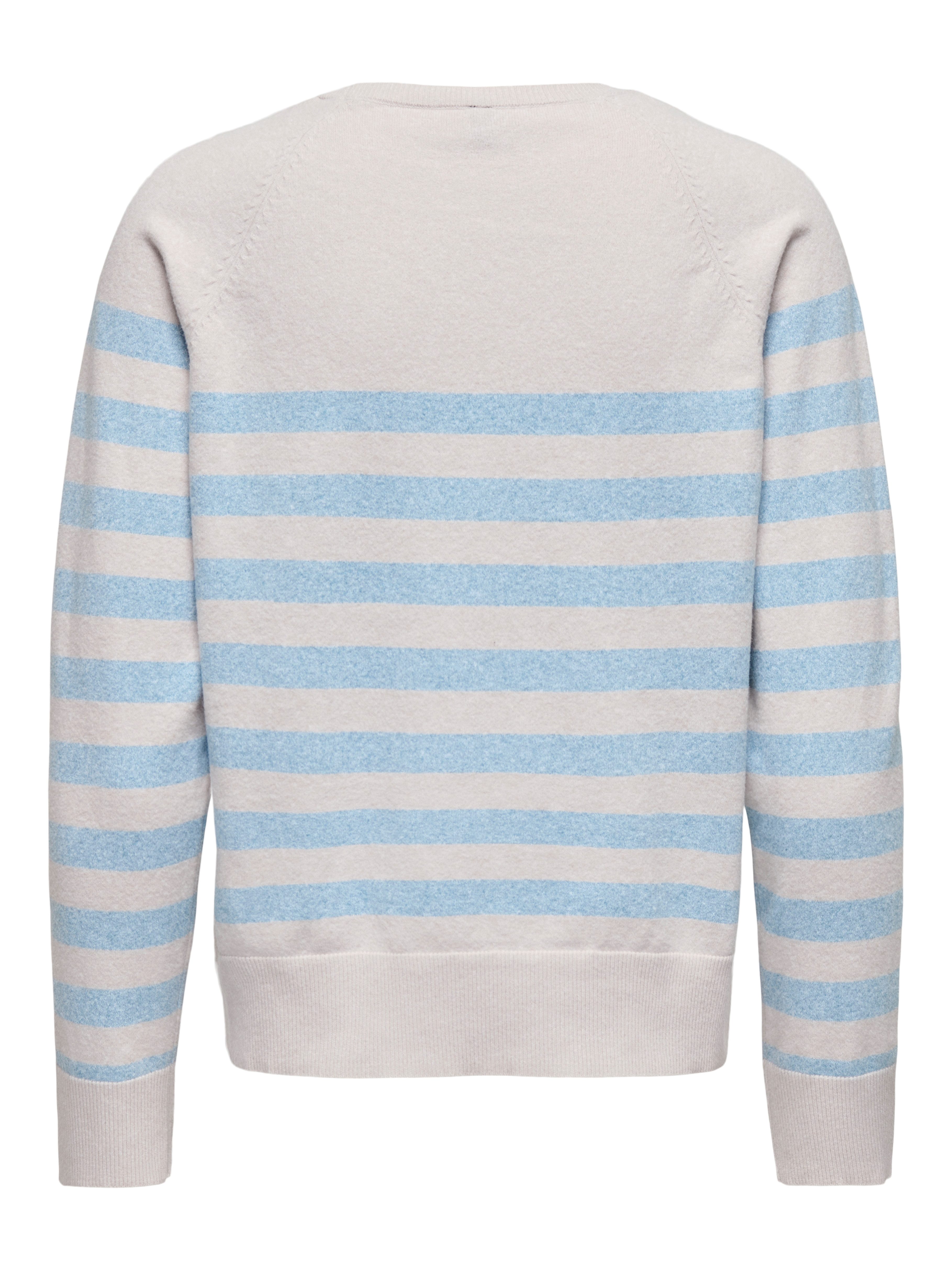 Only Trui met ronde hals ONLAMA LIFE LS RAGLAN O-NECK CC KNT