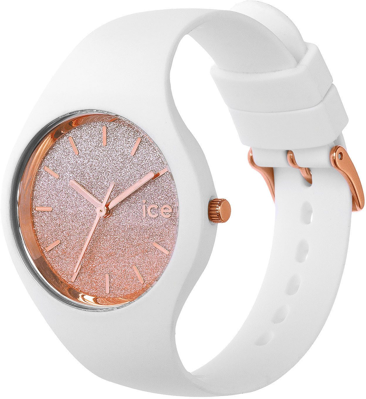ice-watch Kwartshorloge ICE lo - S37 - 3H Polshorloge, dameshorloge, siliconen band, analoog