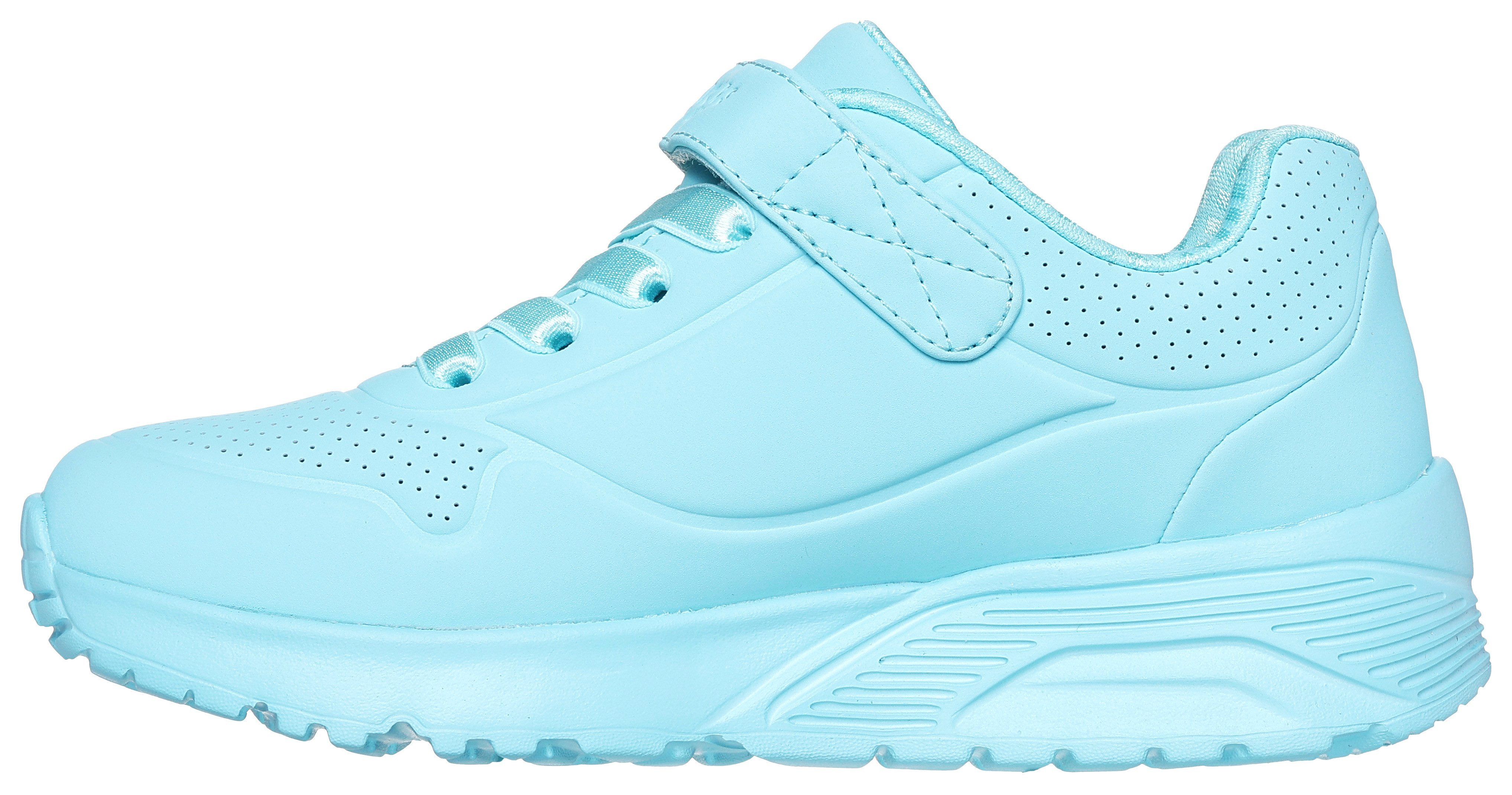 Skechers Sneakers UNO LITE Plateausneaker, retro sneaker, klittenbandschoen in monochrome look