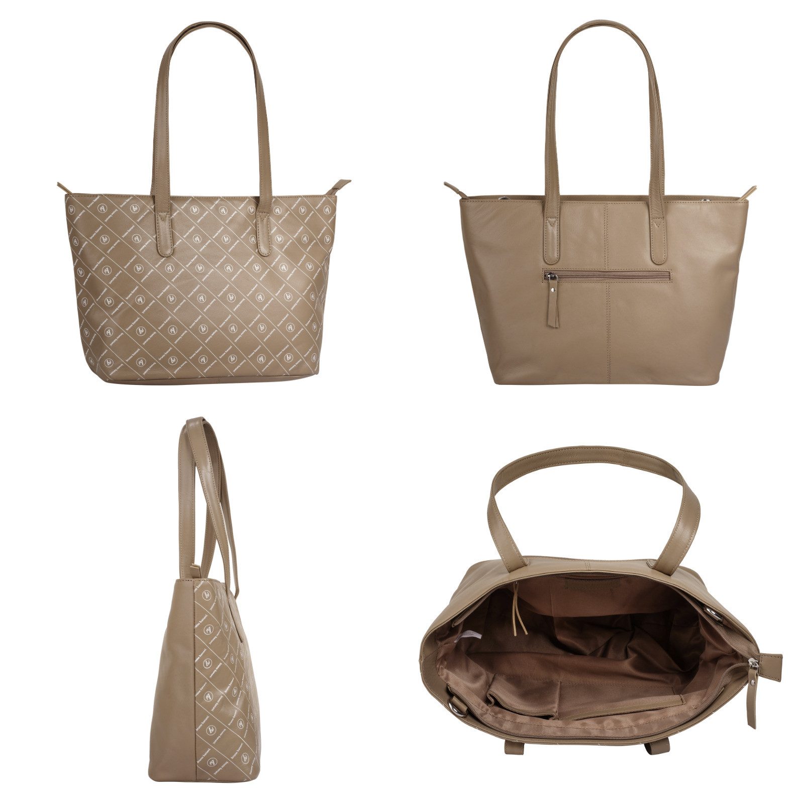 Bruno Banani Shopper echt leder