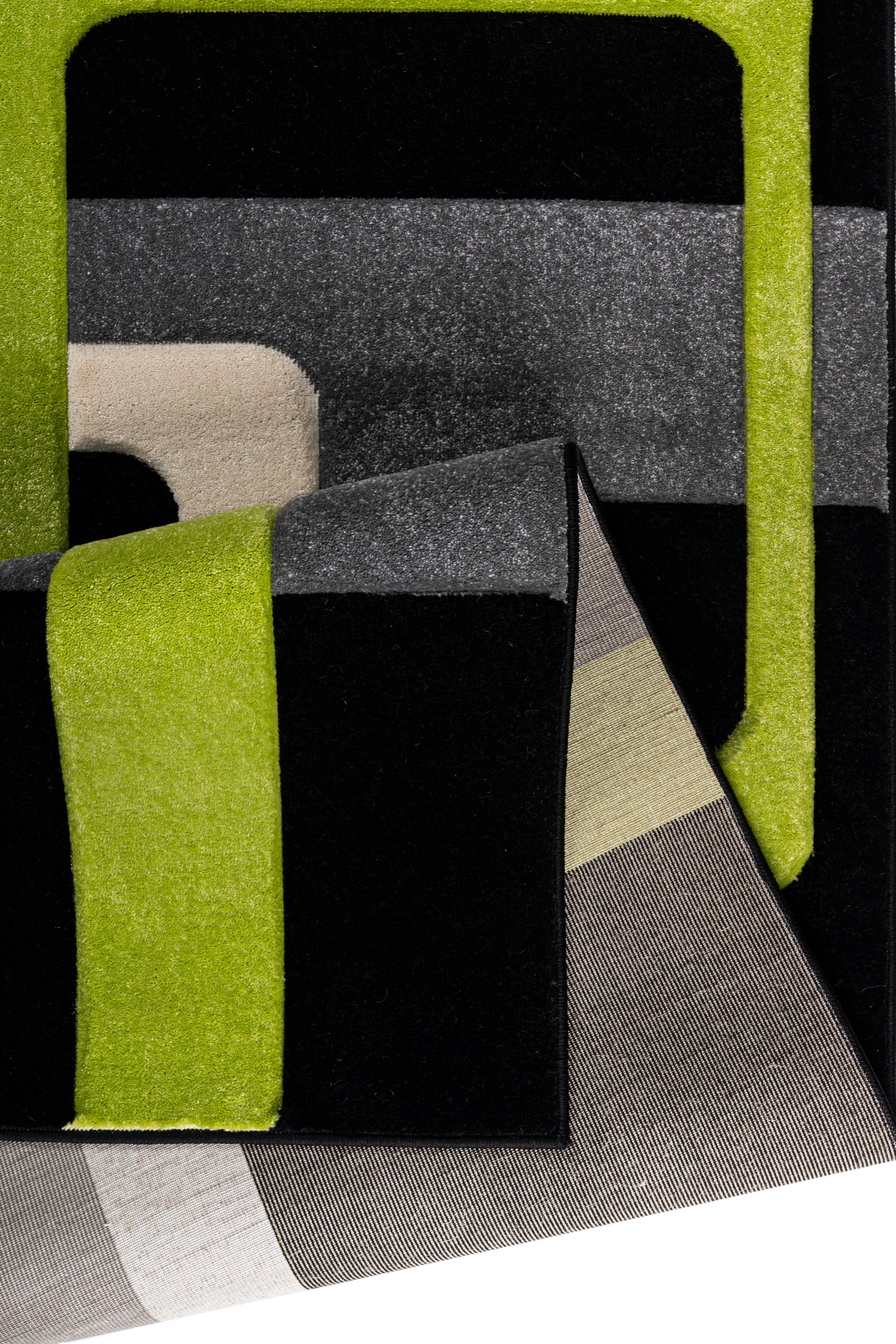 my home Vloerkleed Maxim Hoog-laag effect, kortpolig, 3D-ontwerp, klantenfavoriet