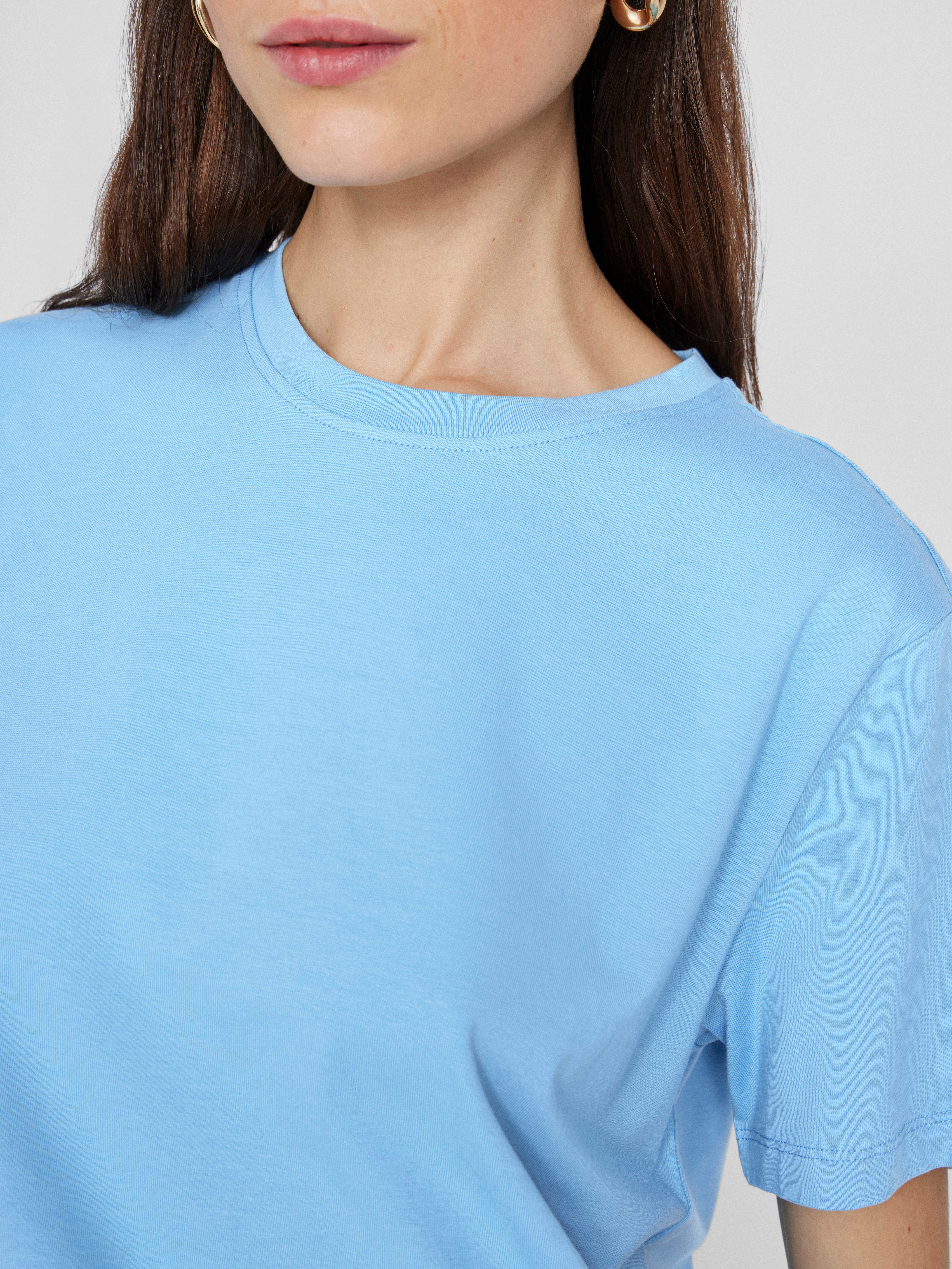 Vila Shirt met korte mouwen VINORA S S T-SHIRT NOOS