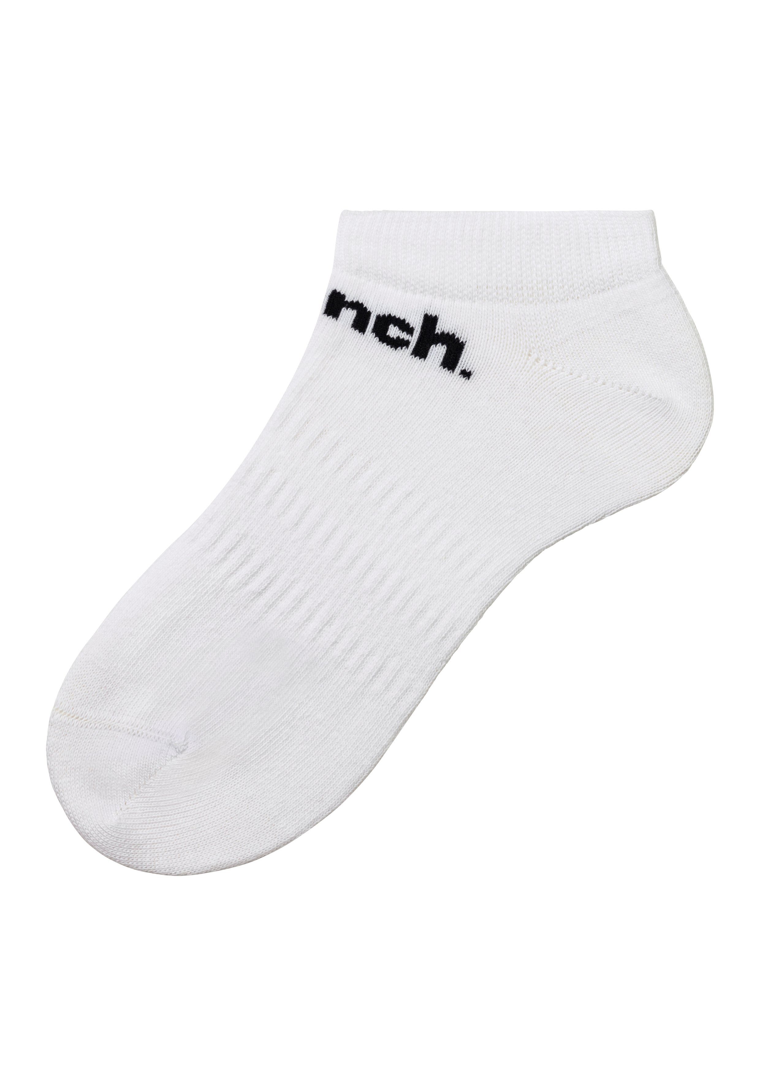 Bench. Sportsokken Sneakersokken met klassiek logo-opschrift (set, 6 paar)