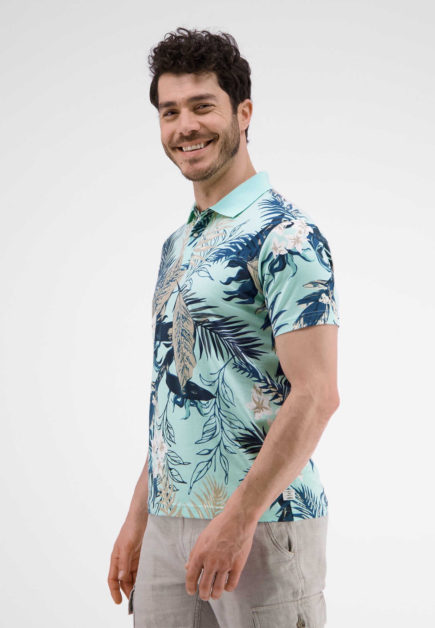 Lerros Poloshirt LERROS poloshirt *Hawaii*