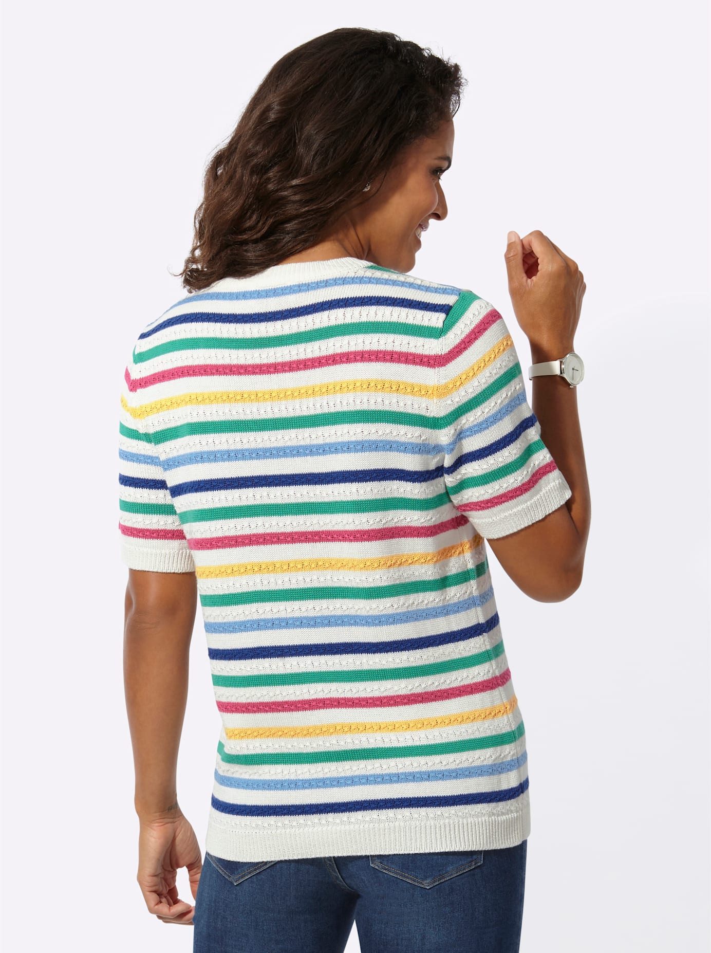 Casual Looks Trui met korte mouwen Trui