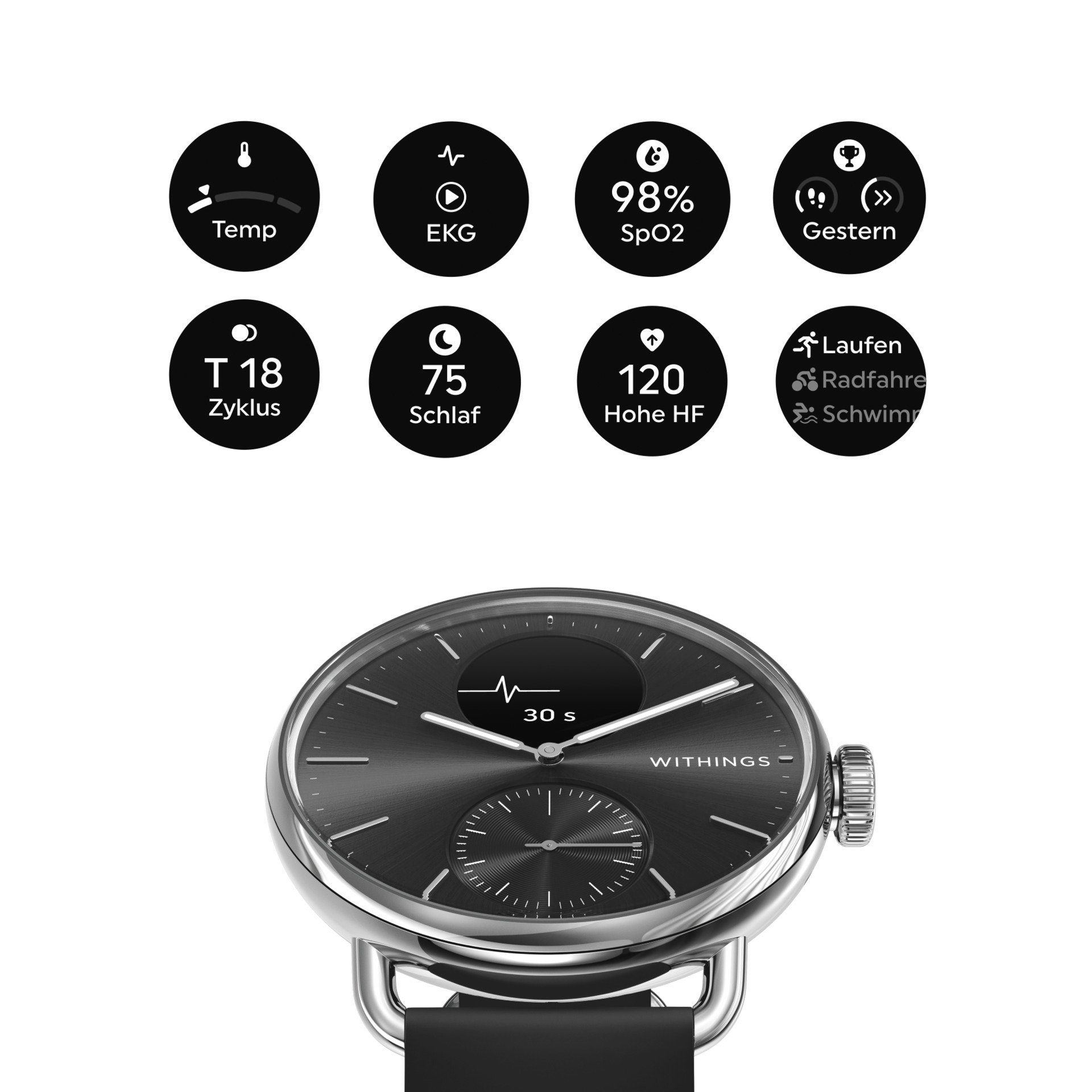 Withings Smartwatch ScanWatch 2 (38 mm)