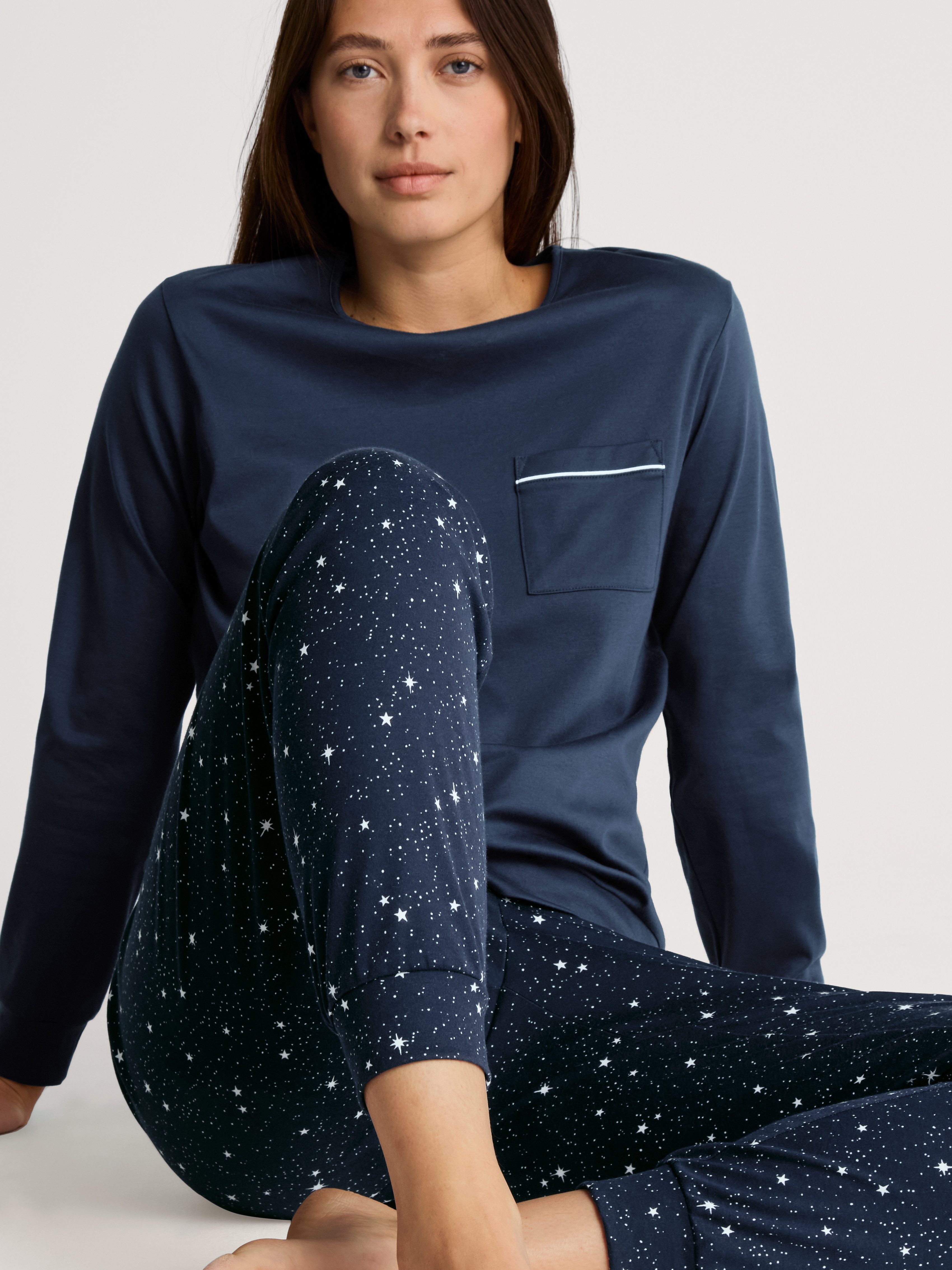 CALIDA Pyjama Sweet Dreams met casual-loose pasvorm (2-delig)