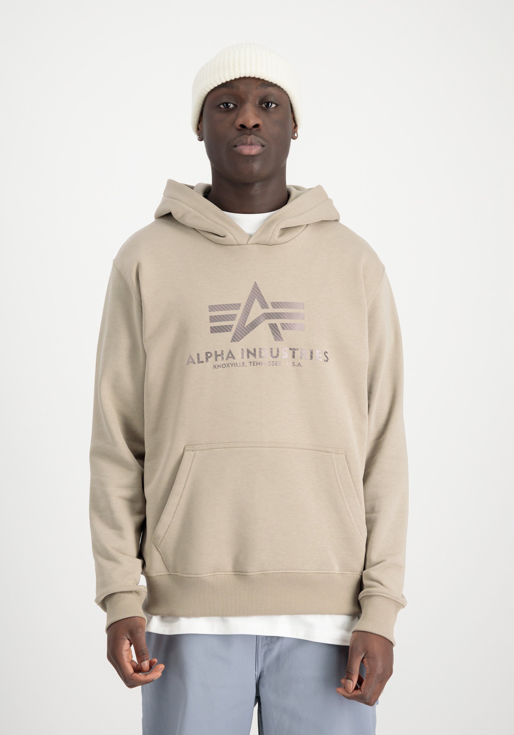 Alpha Industries Hoodie Alpha Industries Men - Hoodies Basic Hoodie Carbon