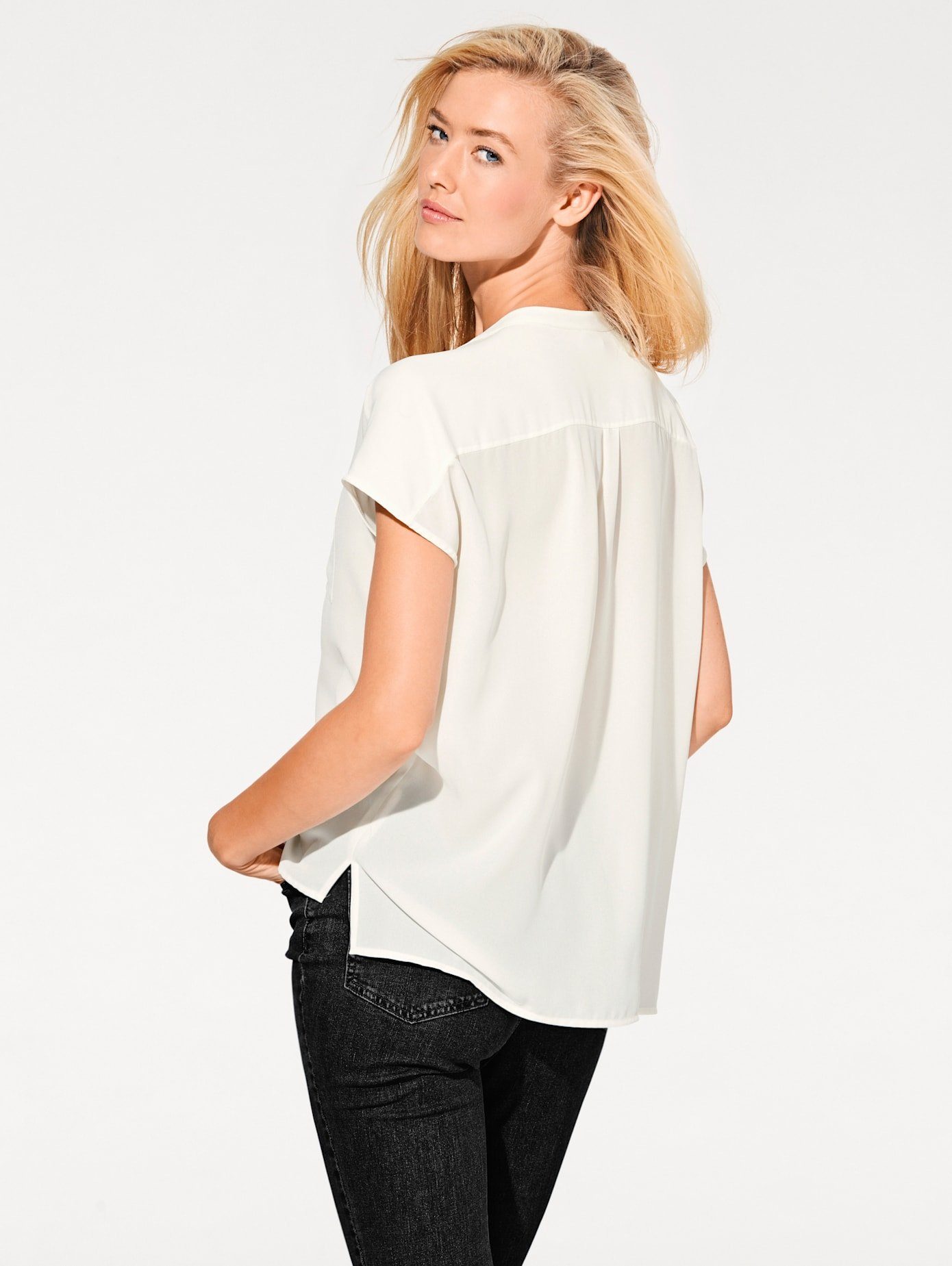 heine Blouse met korte mouwen